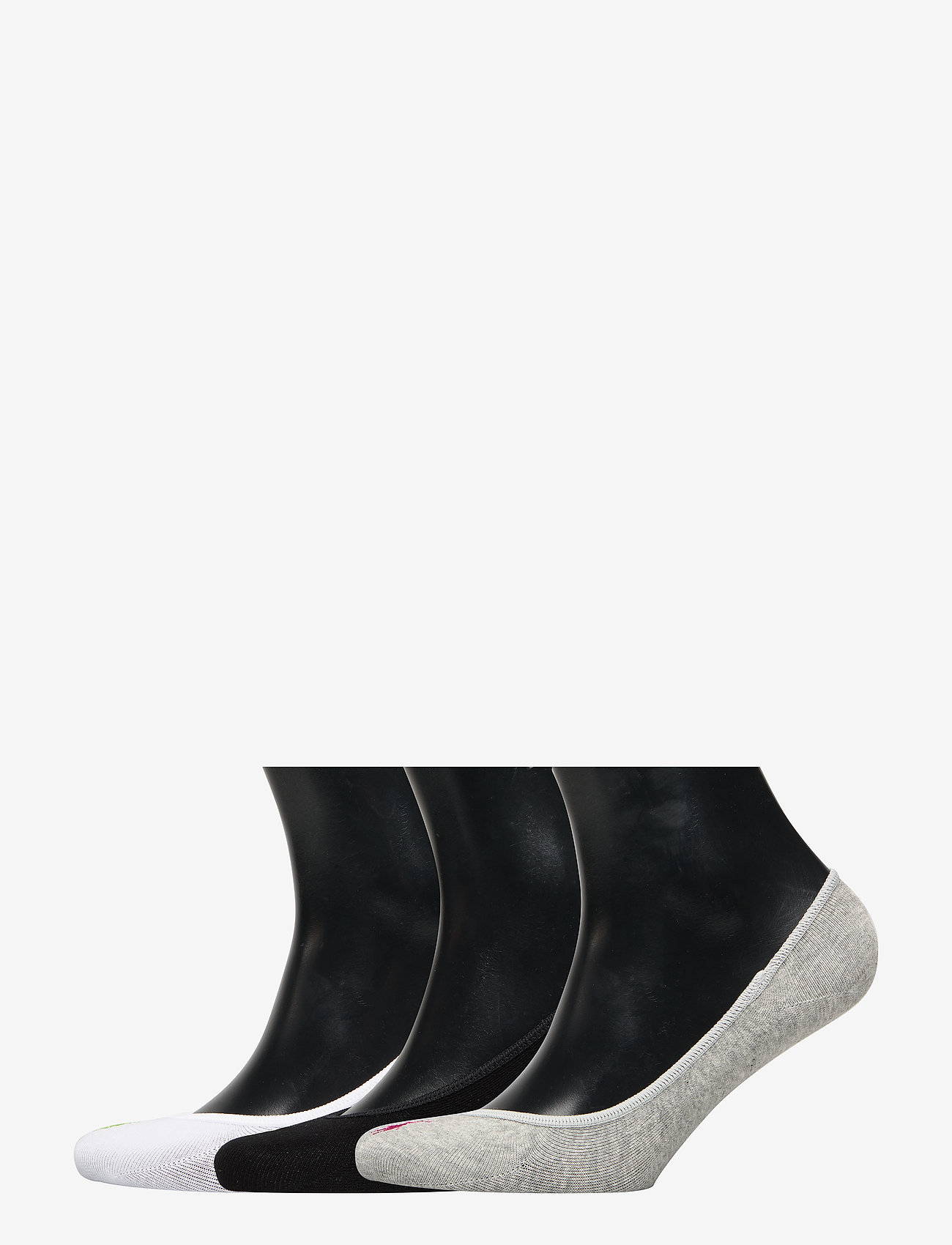 Polo Ralph Lauren - Ultralow Liner Sock 3-Pack - Īsās zeķes - swgth - 0