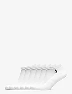 Low-Profile Sport Sock 6-Pack - WHITE