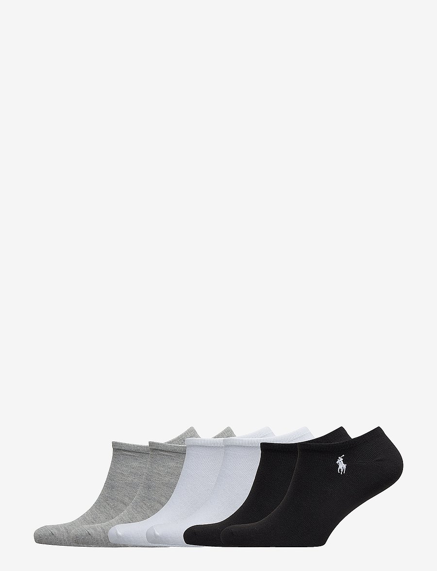 Polo Ralph Lauren - Ultralow Sock 6-Pack - ankelstrumpor - 991 assorted - 0