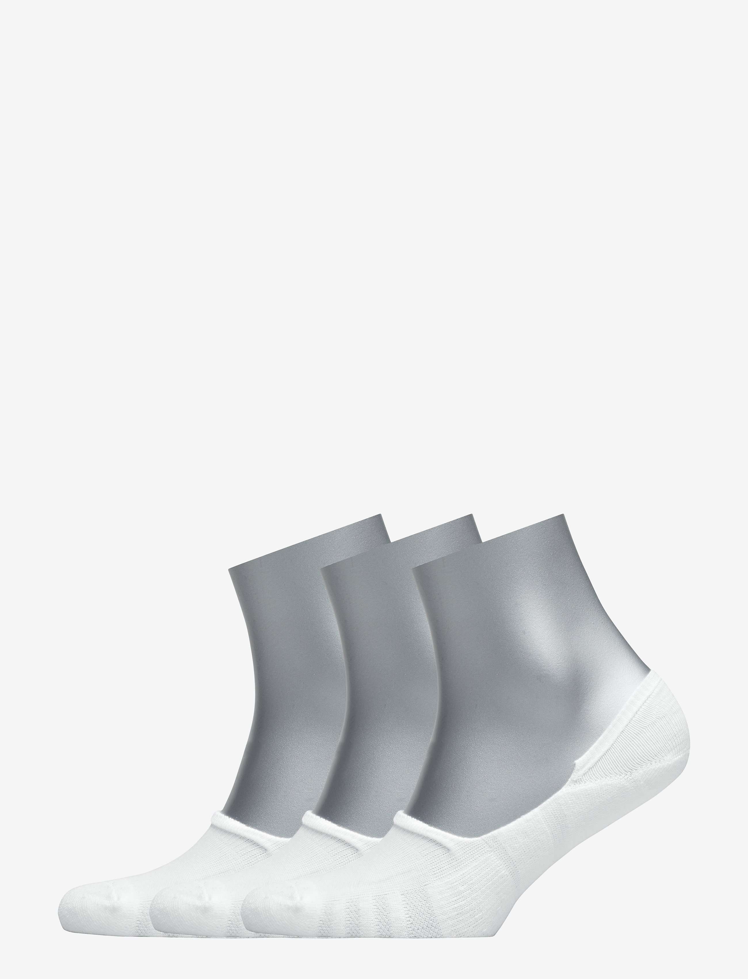 Polo Ralph Lauren Poly Blend-Cshn Sneaker Linr 3P, One Size, White, Sokker > Footies-Ankelsokker, Dame