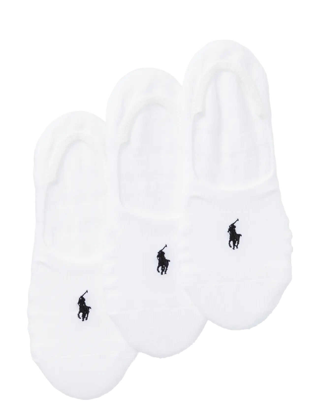 Polo Ralph Lauren - Ultralow Sock 3-Pack - strümpfe - white/black - 1