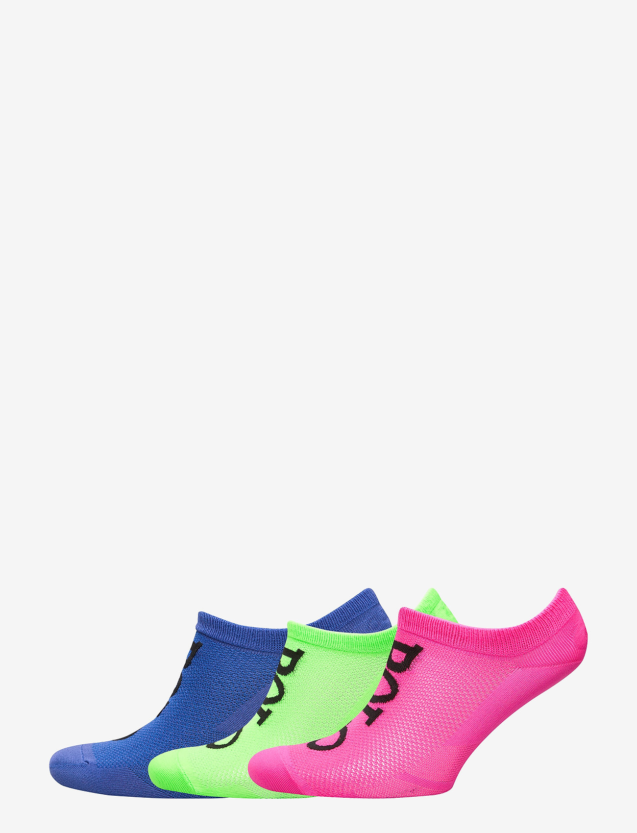Polo Ralph Lauren - Mesh-Top Ultralow Sock 3-Pack - blue - 0