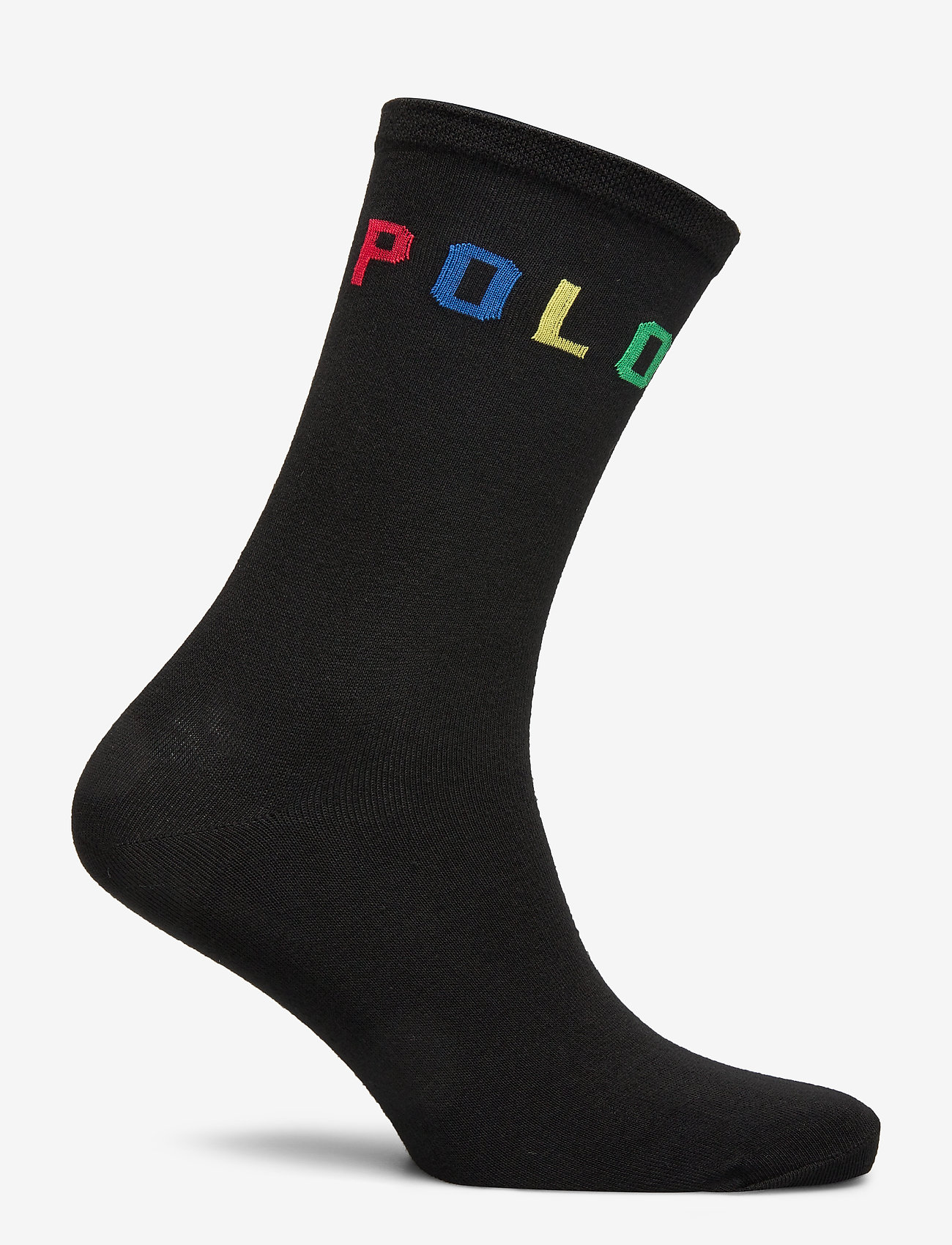Polo Ralph Lauren - Cotton-Blend Crew Socks - s20 black - 1