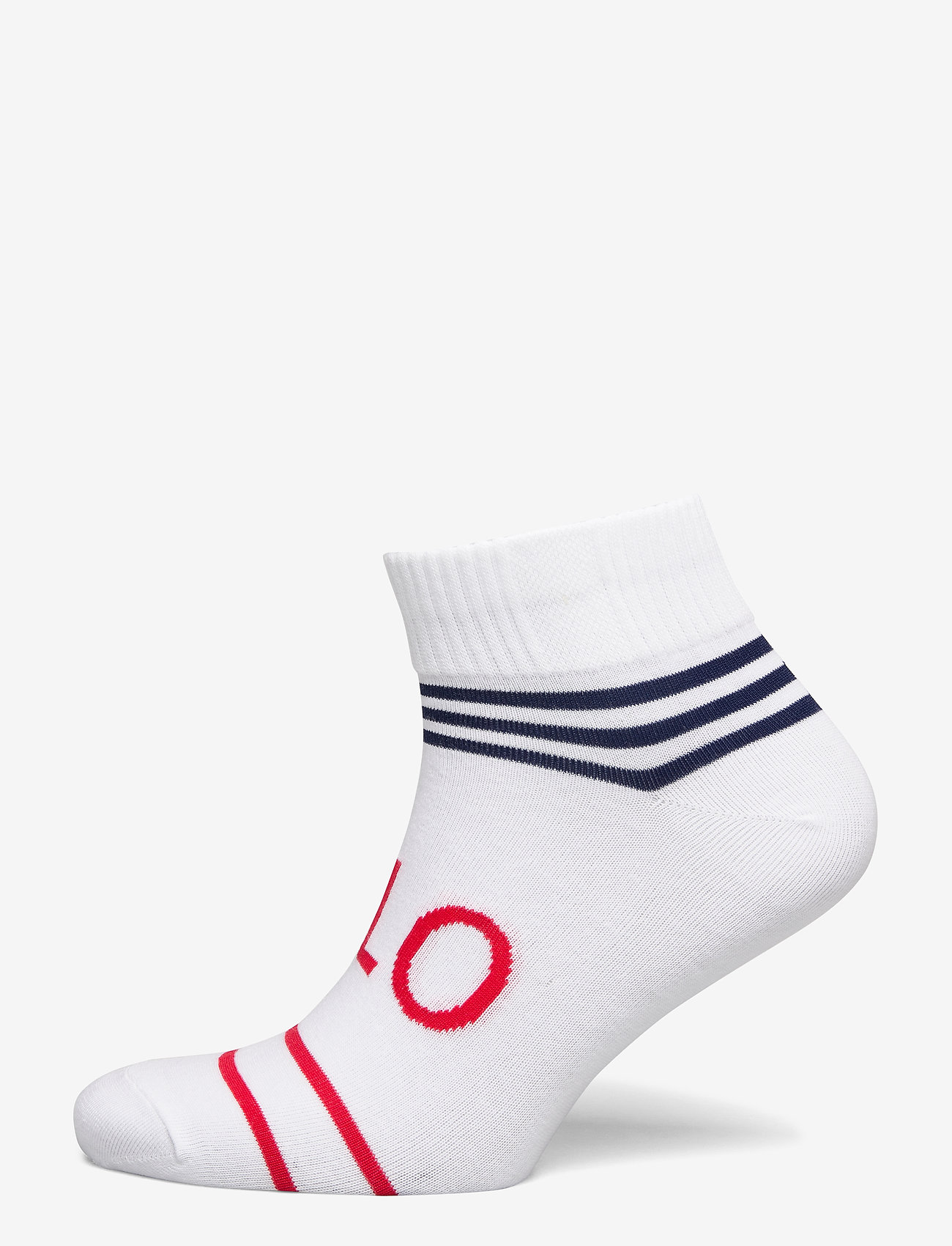 Polo Ralph Lauren - COTTON-POLO STRIPE QUARTER - s20 white - 0