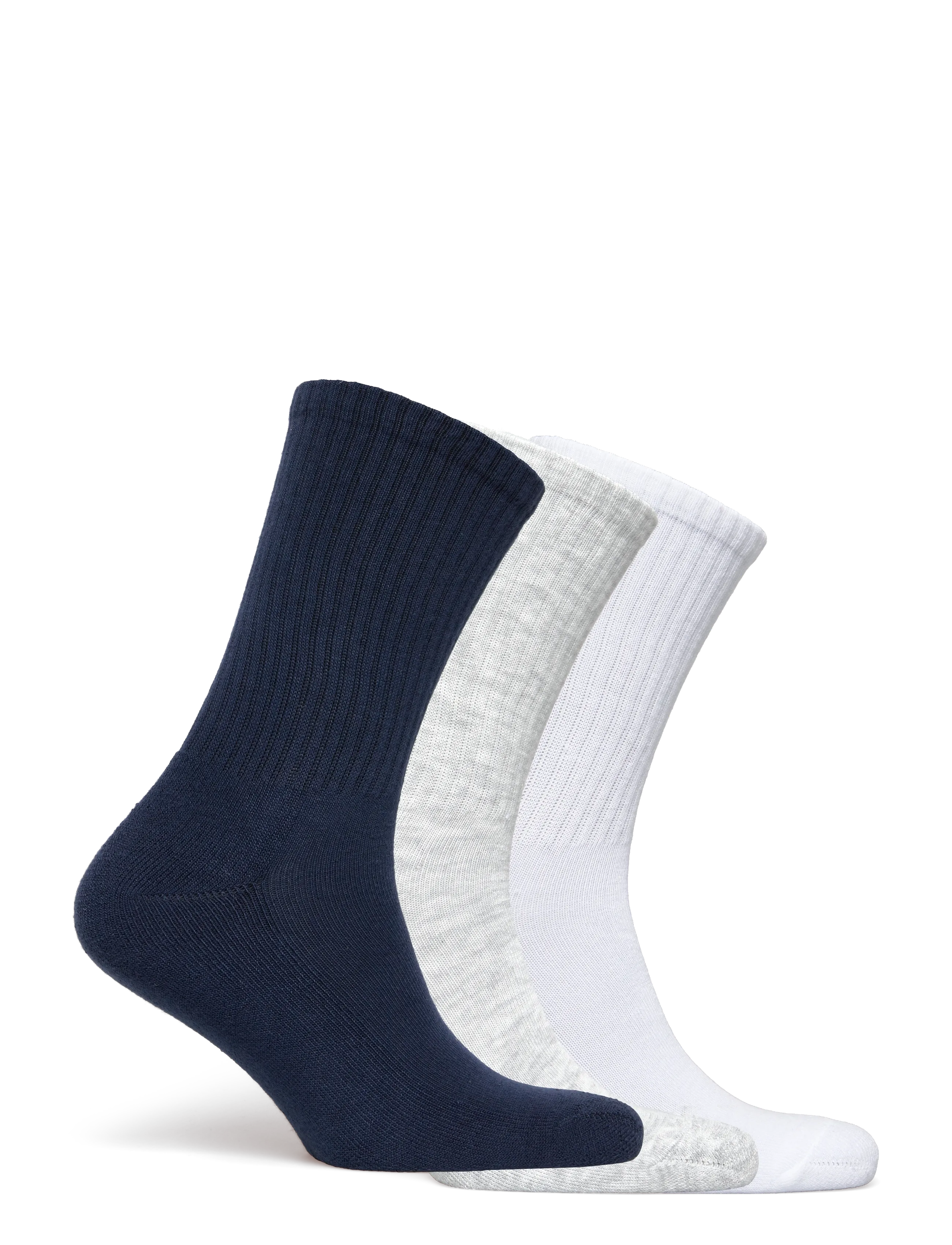 Polo Ralph Lauren - COTTON-AMERICANA BE-CRW-3PK - chaussettes - whast - 1