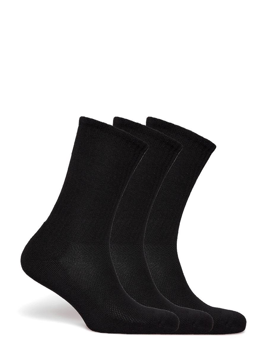 Polo Ralph Lauren - COTTON BLEND-SPRT CRW 3PK-AKL-3PK - normale socken - black - 1