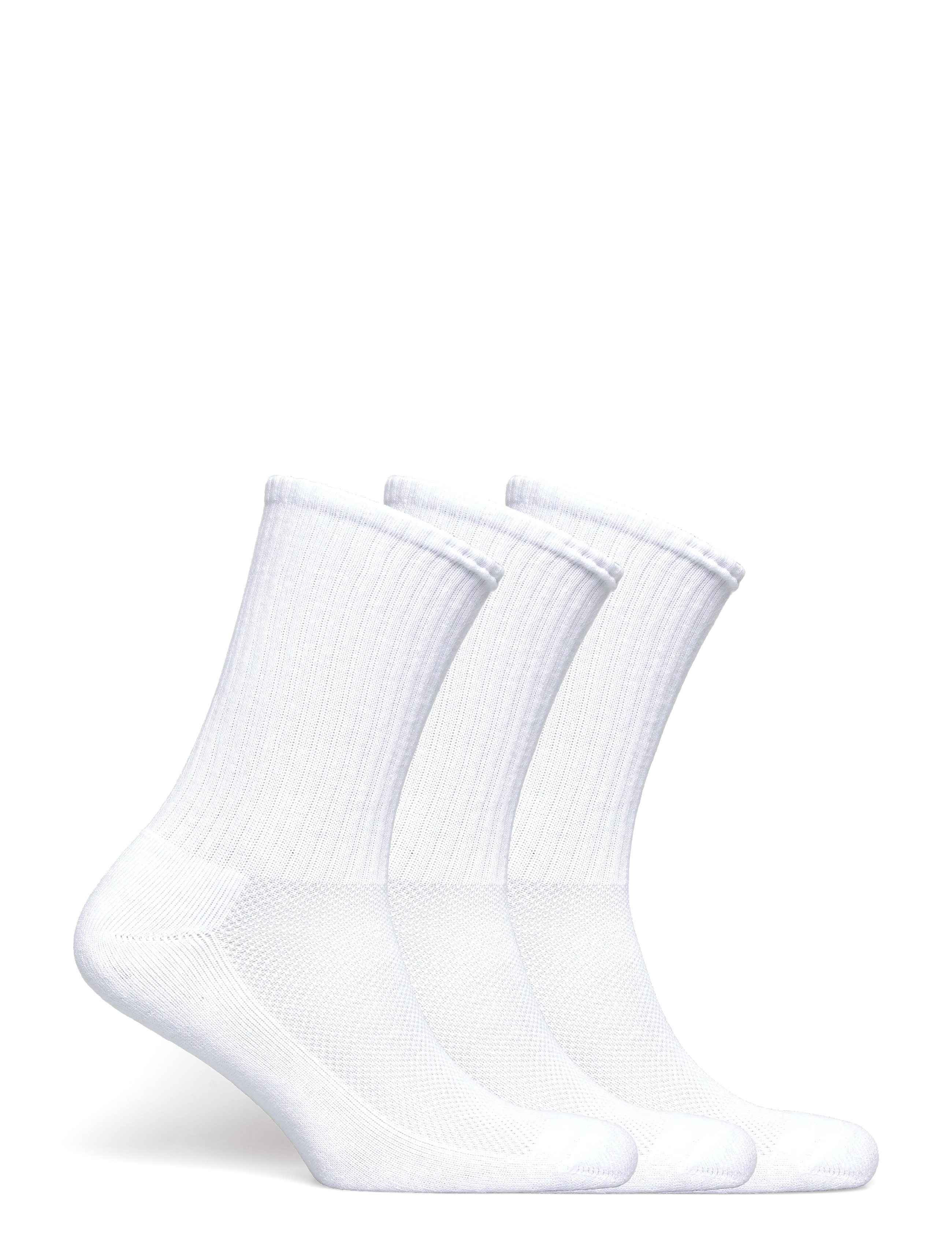 Polo Ralph Lauren - COTTON BLEND-SPRT CRW 3PK-AKL-3PK - chaussettes - white - 1