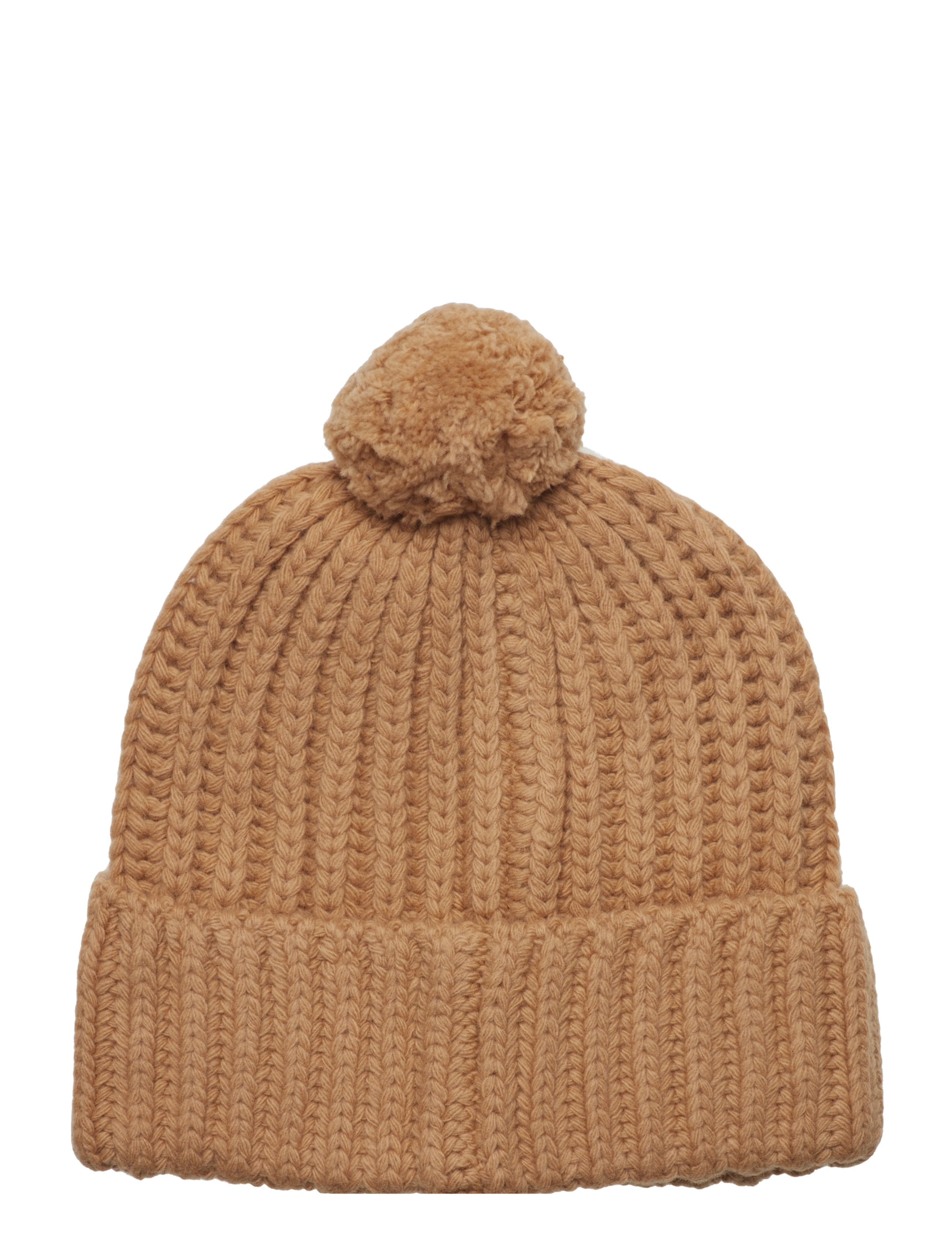 Polo Ralph Lauren - WOOL BLEND-RIB POM POM HAT - classic camel - 1