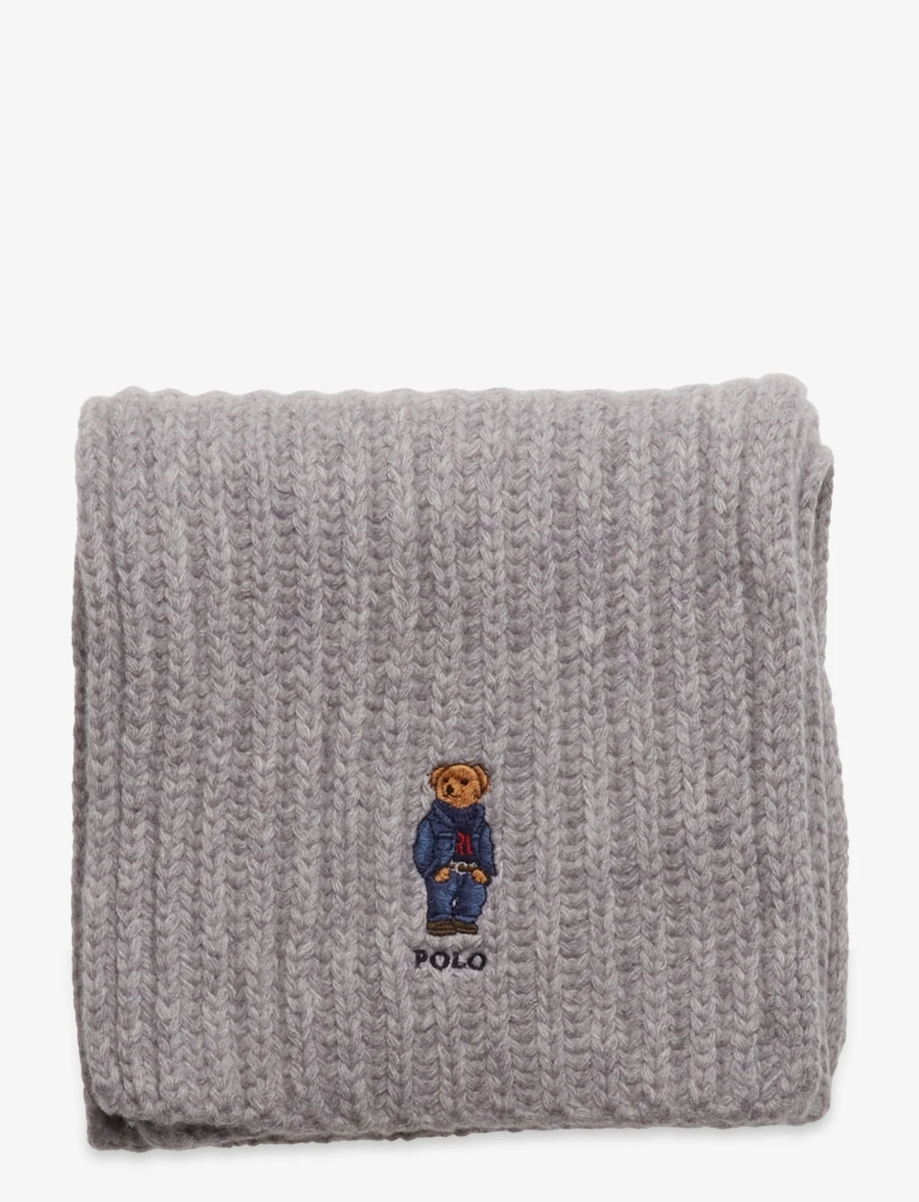 Polo Ralph Lauren - Polo Bear Rib-Knit Scarf - Šalikai žiemai - andover hthr - 1
