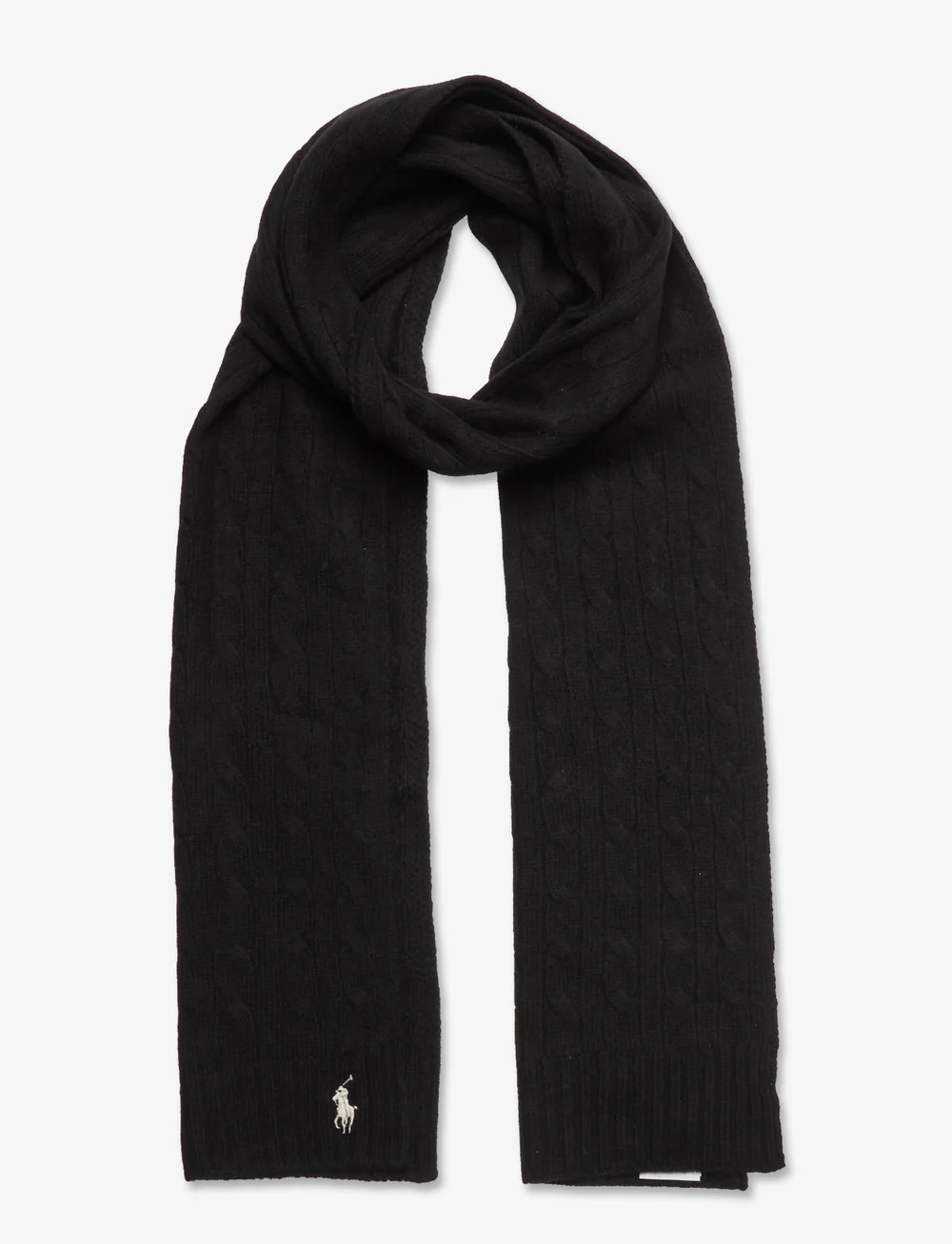 Black online winter scarf