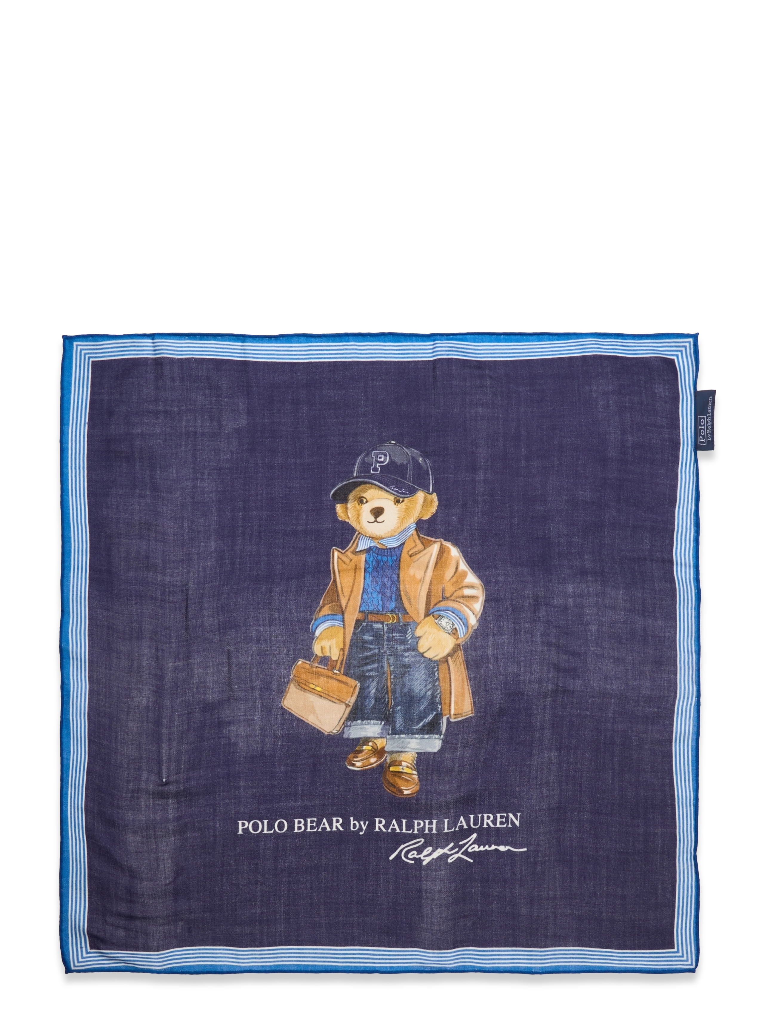 Polo Ralph Lauren - Polo Bear Wool Scarf - navy multi - 1