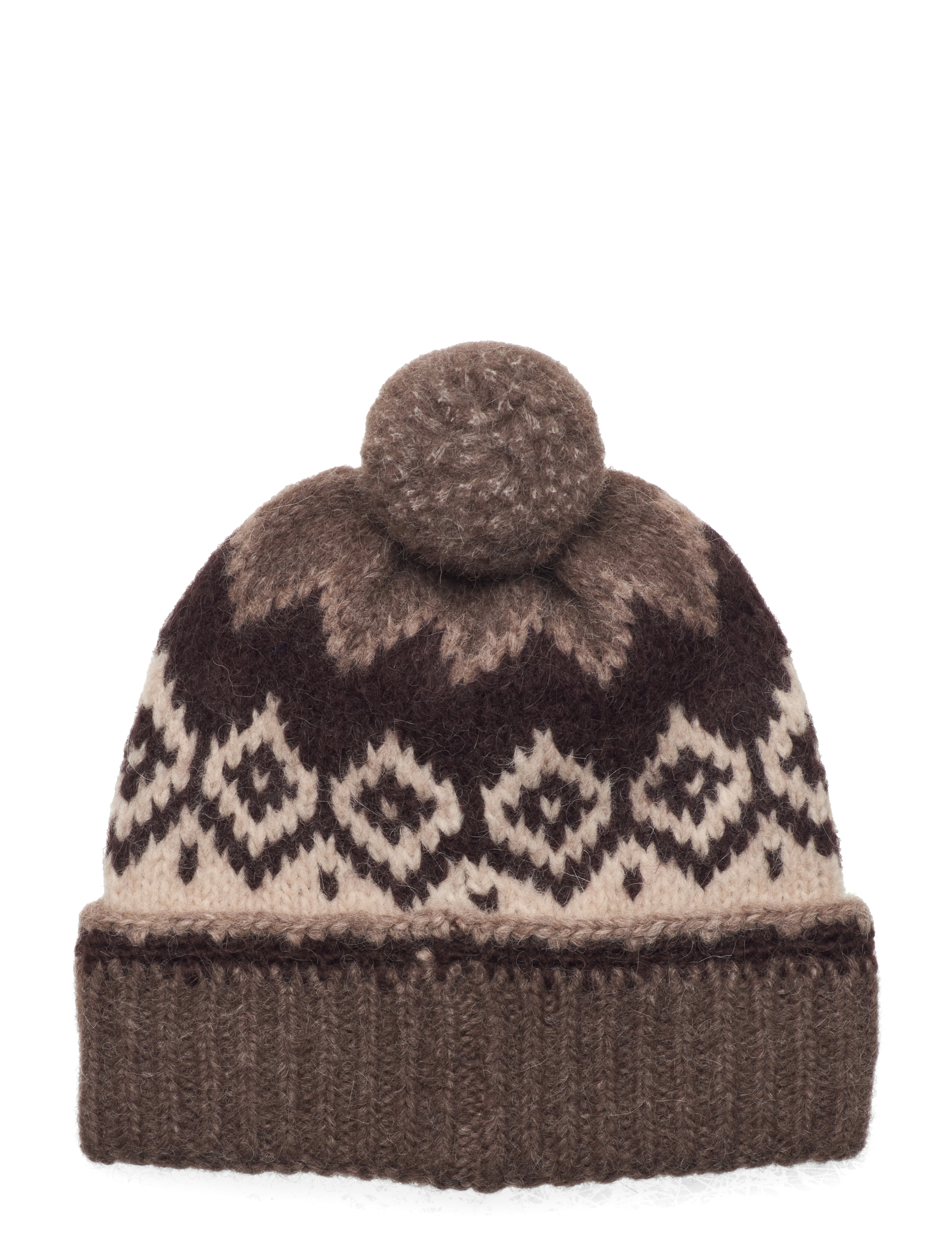 Polo Ralph Lauren - ALPACA BLEND-BRUSHED ALPACA HAT - brown multi - 1