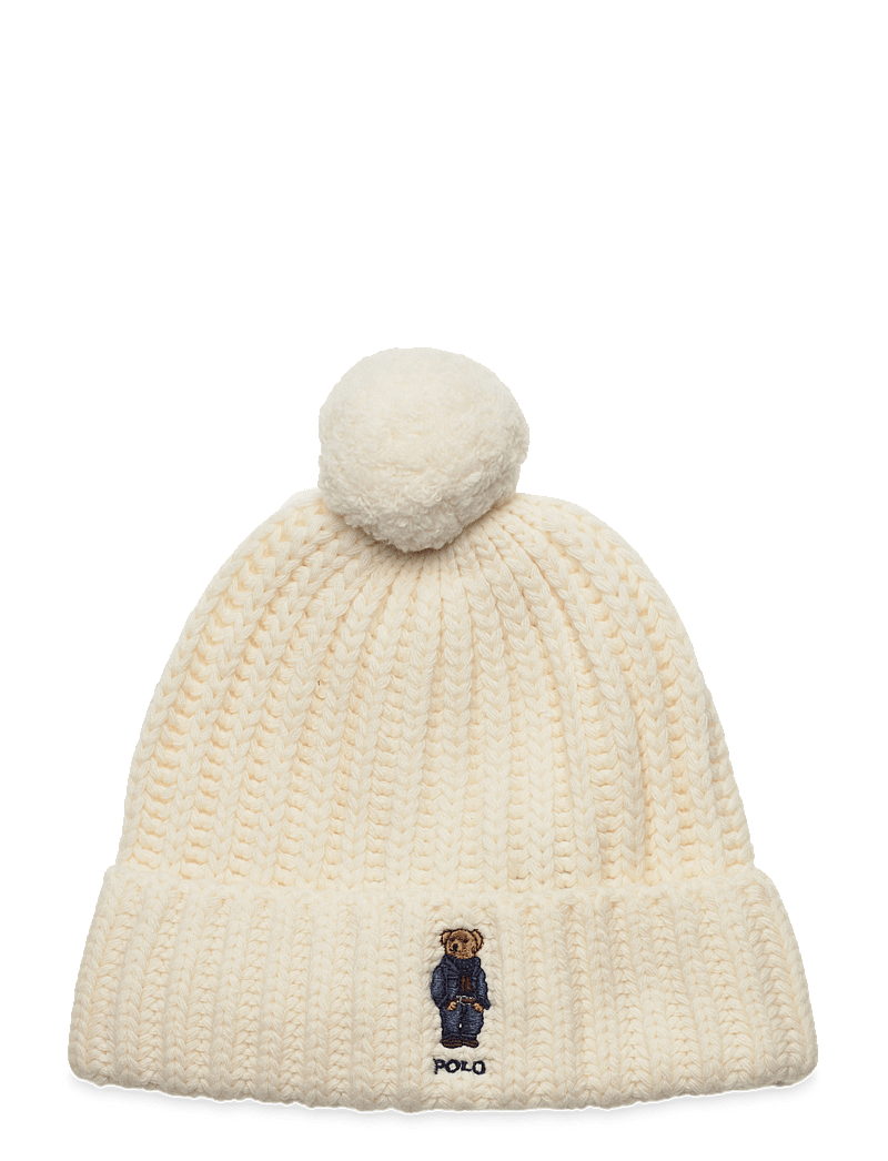 Polo Ralph Lauren Polo Bear Rib Pom-pom Beanie (PRW455931876) Hats
