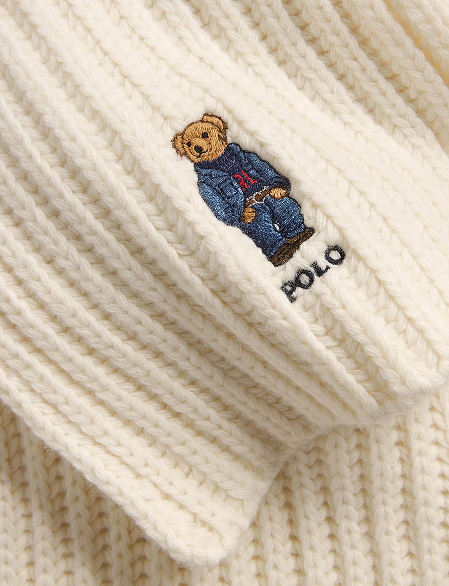 Polo Ralph Lauren - RWS WOOL RECYC NYLN-DENIM BEAR SCAR - alltags-style - cream - 2