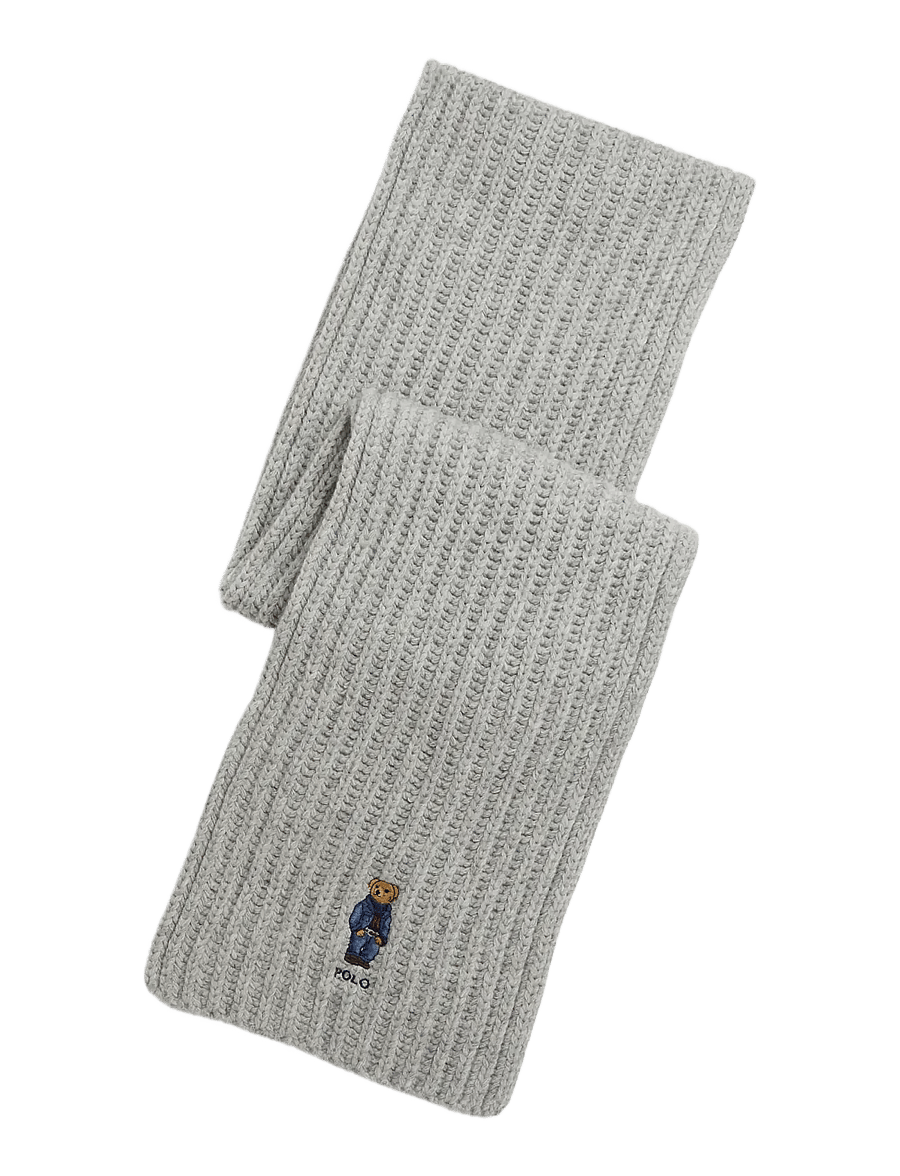 Polo Ralph Lauren - RWS WOOL RECYC NYLN-DENIM BEAR SCAR - everyday style - grey - 0