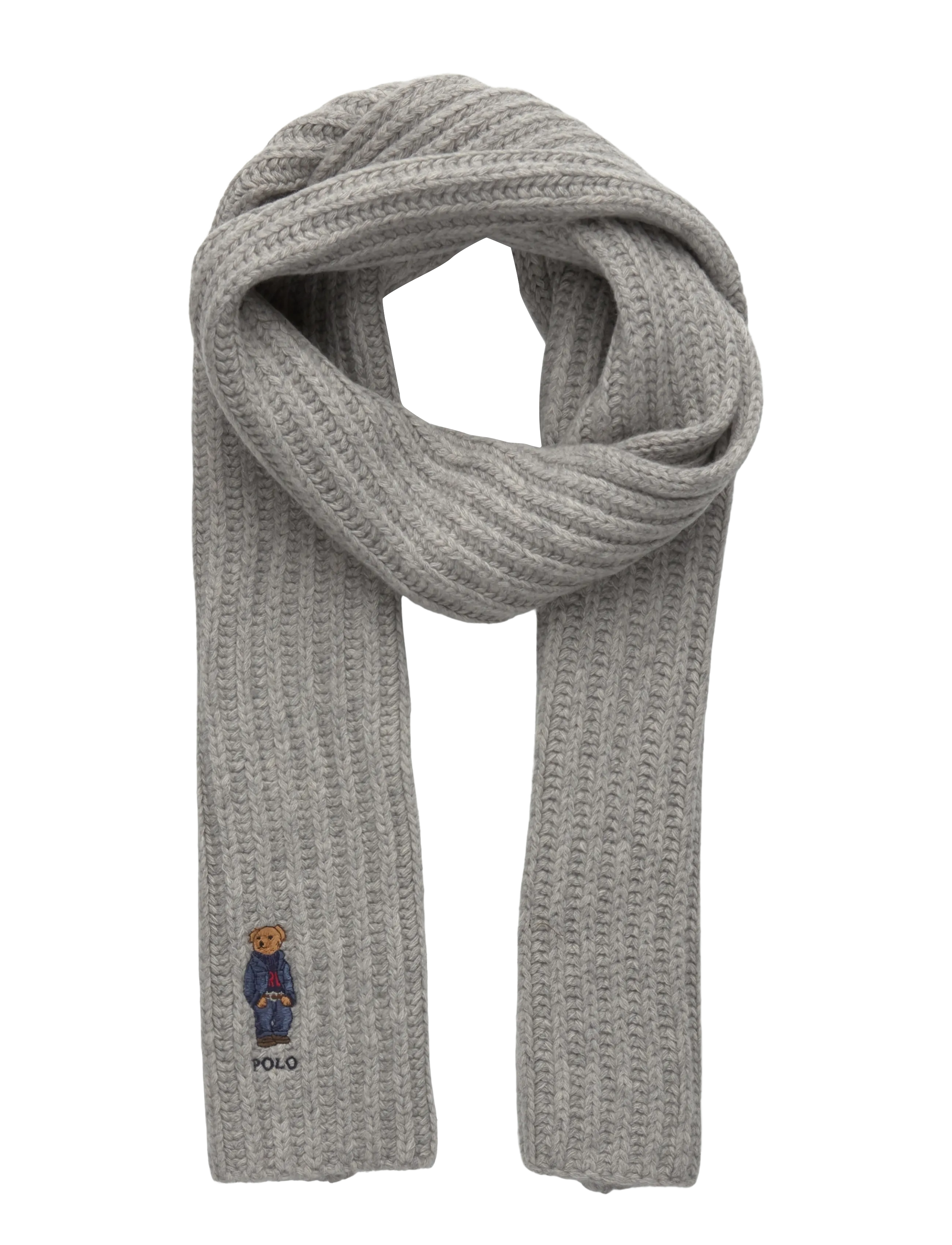 Polo Ralph Lauren - RWS WOOL RECYC NYLN-DENIM BEAR SCAR - everyday style - grey - 1