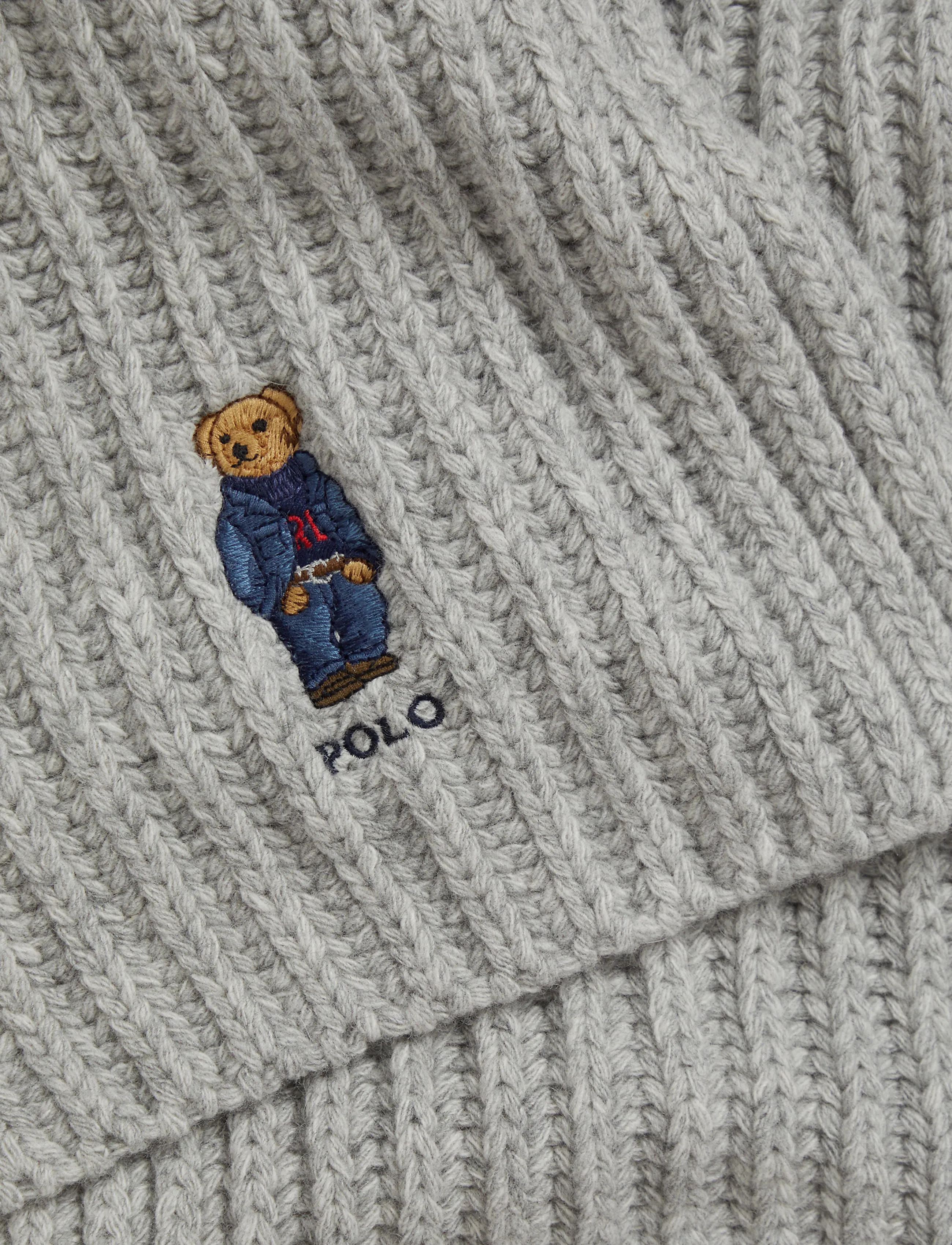 Polo Ralph Lauren - RWS WOOL RECYC NYLN-DENIM BEAR SCAR - everyday style - grey - 2