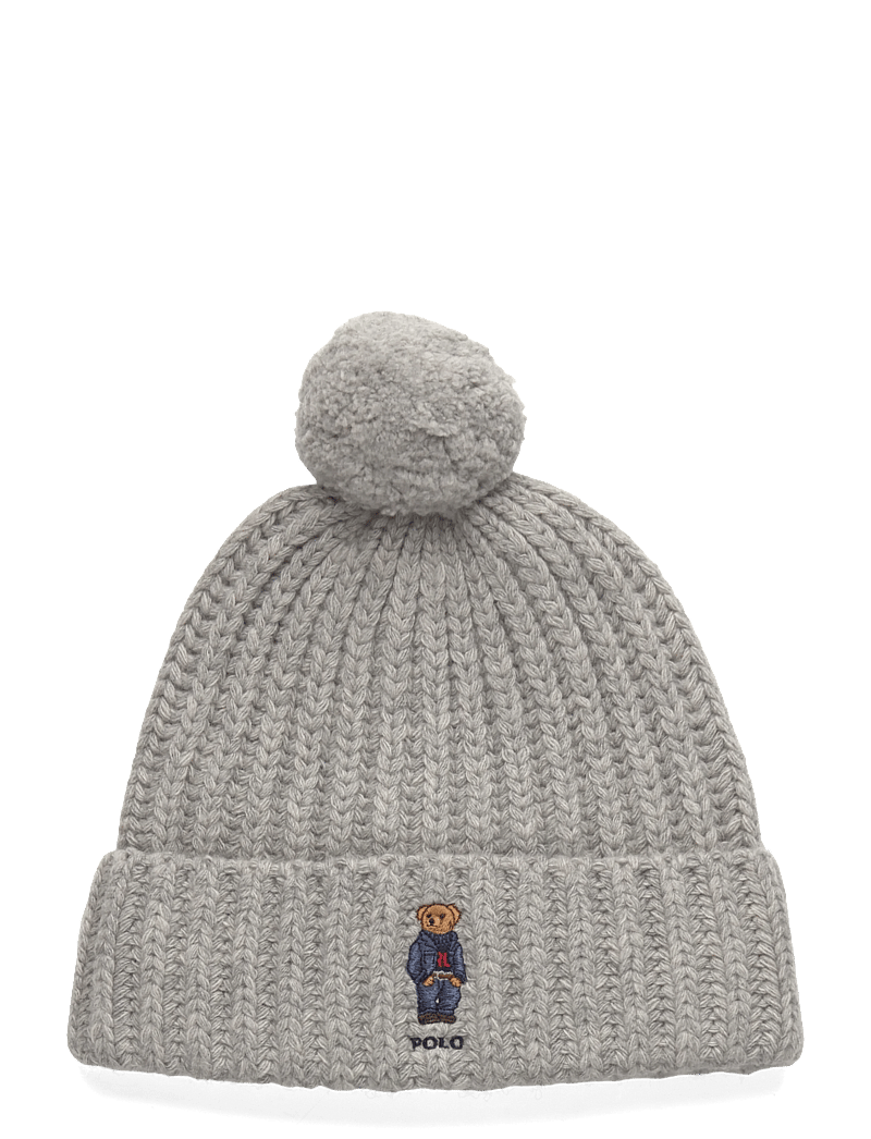 Polo Ralph Lauren Polo Bear Wool-blend Pom-pom Beanie (PRW455936112) Hats