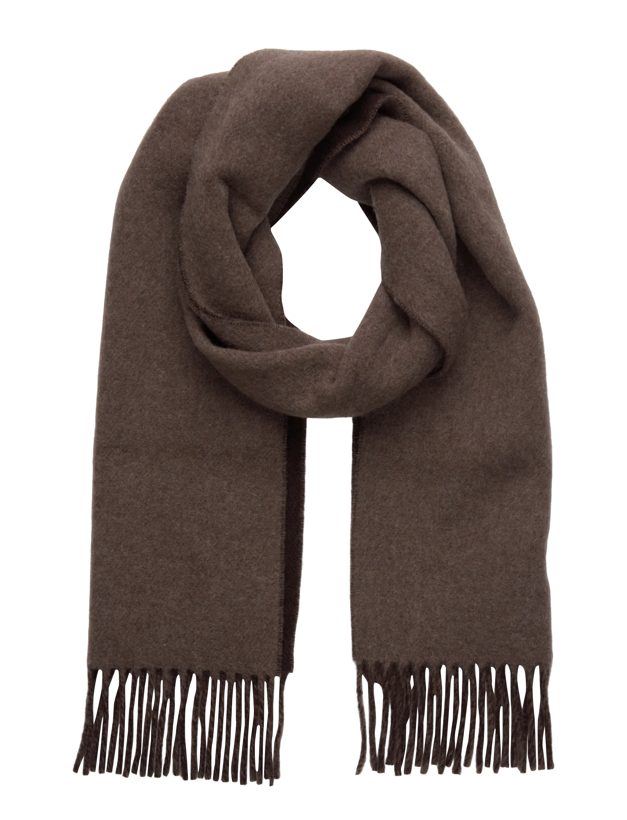 Polo Ralph Lauren WOOL-CS DBL-F RCCLD WL SF - Schals - NUTMEG/BROWN HTR / brown