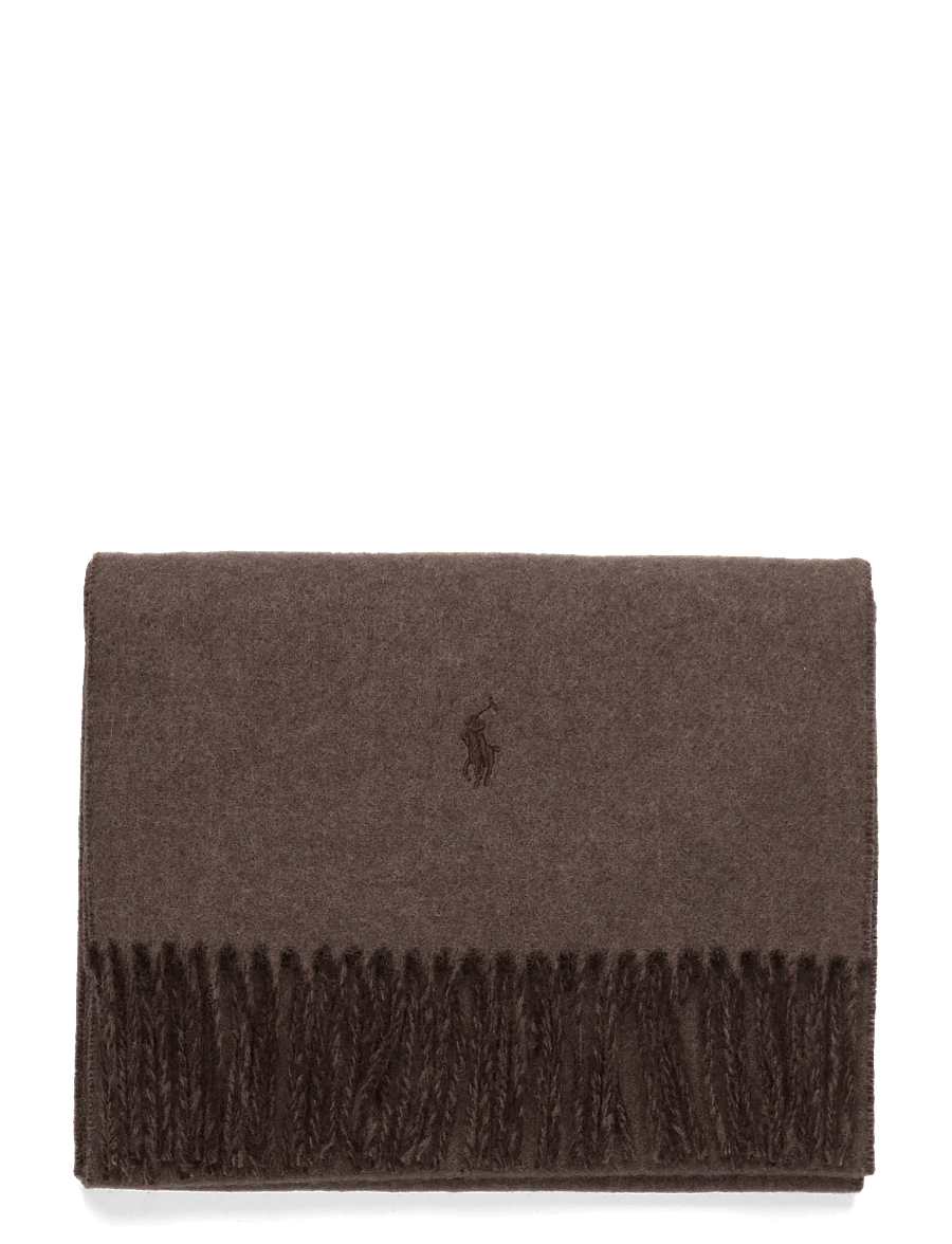 Polo Ralph Lauren - WOOL-CS DBL-F RCCLD WL SF - halsdukar - nutmeg/brown htr - 1