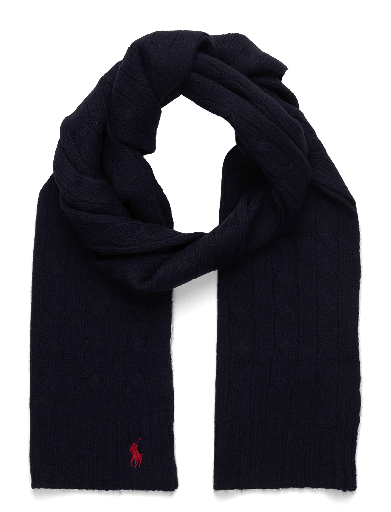 Polo Ralph Lauren Cable-knit Wool-cashmere Scarf