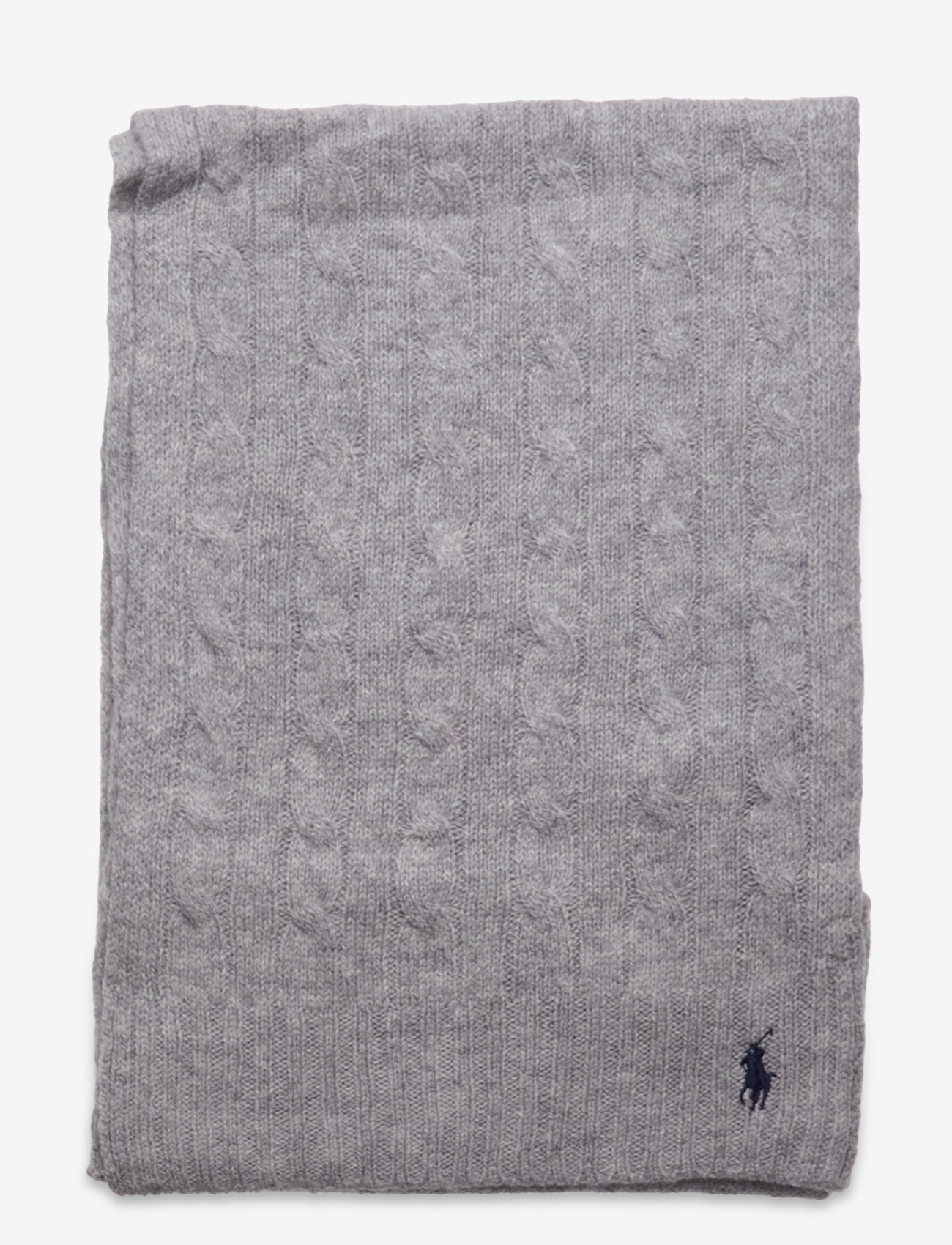 Polo Ralph Lauren Cable-knit Wool-cashmere Scarf – winter scarves