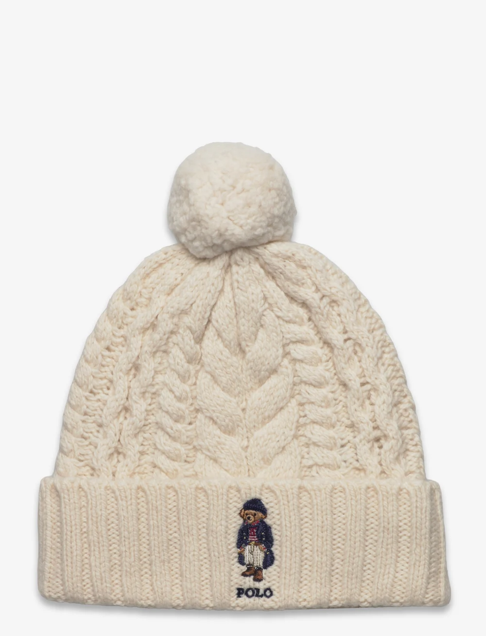 Polo Ralph Lauren Polo Bear Cable Pom pom Beanie Hats Boozt