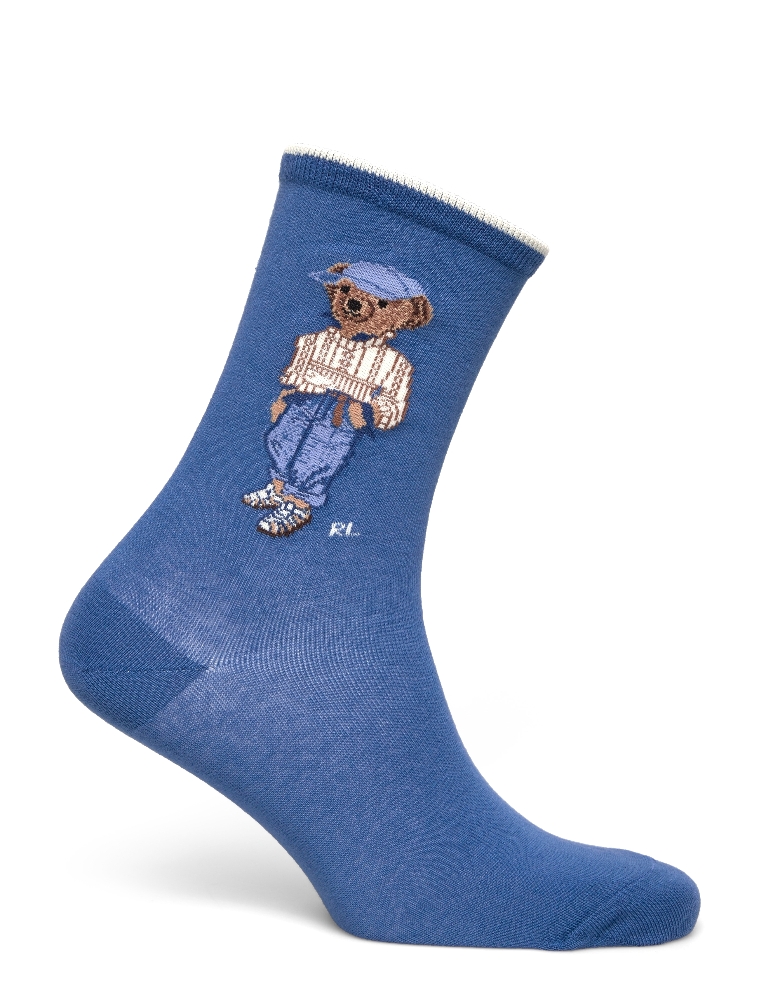 Polo Ralph Lauren - COTTON - BCI-SUMMER BEAR-CRW-1PK - blue - 1