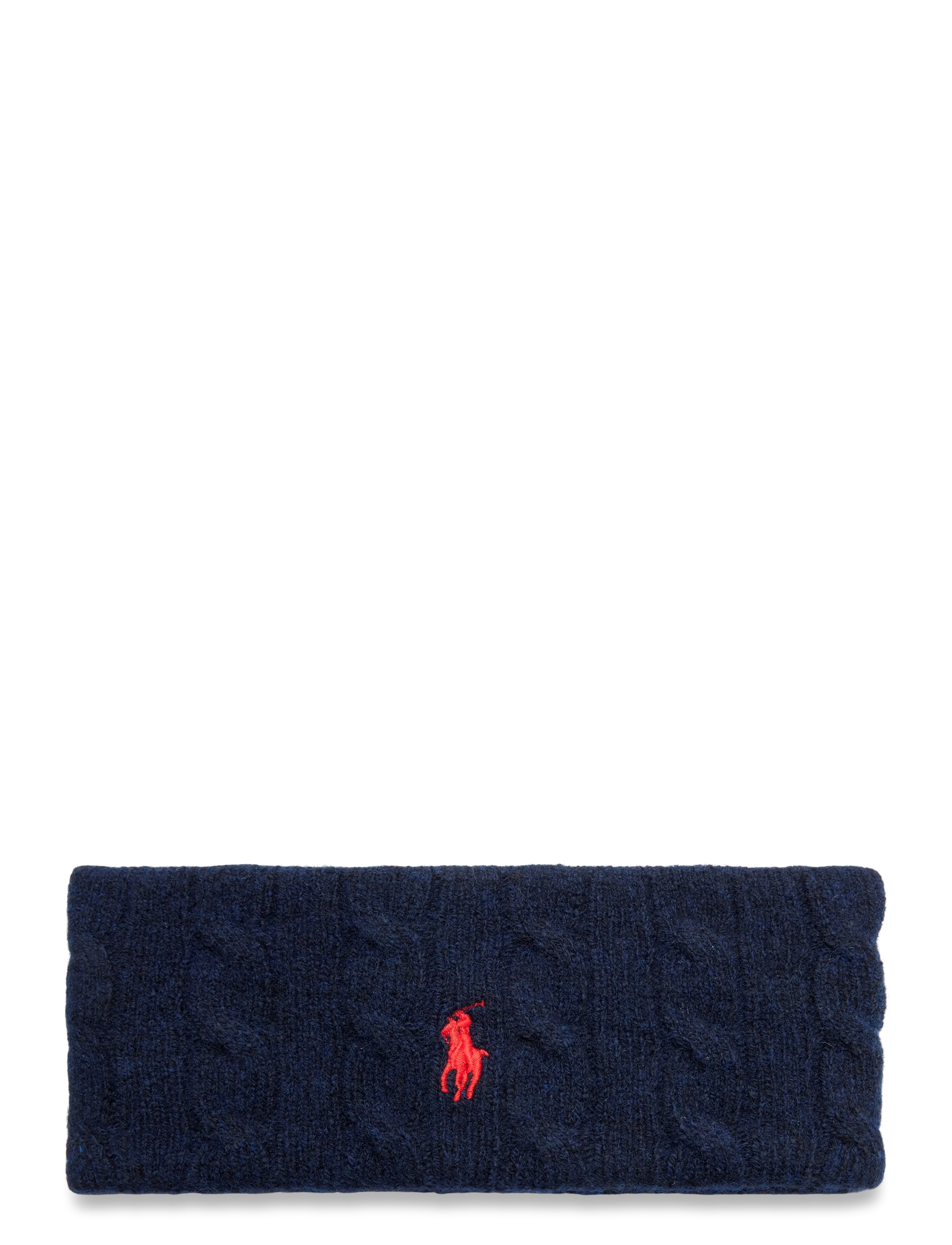 Polo Ralph Lauren Cable-Knit Wool-Cashmere Headband - Accessories - HUNTER NAVY / navy