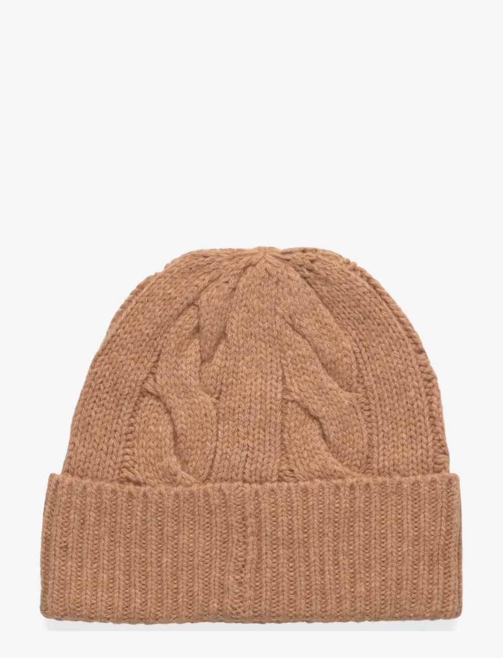 Polo Ralph Lauren - Polo Bear Cable Wool-Blend Beanie - húfur - classic camel - 1