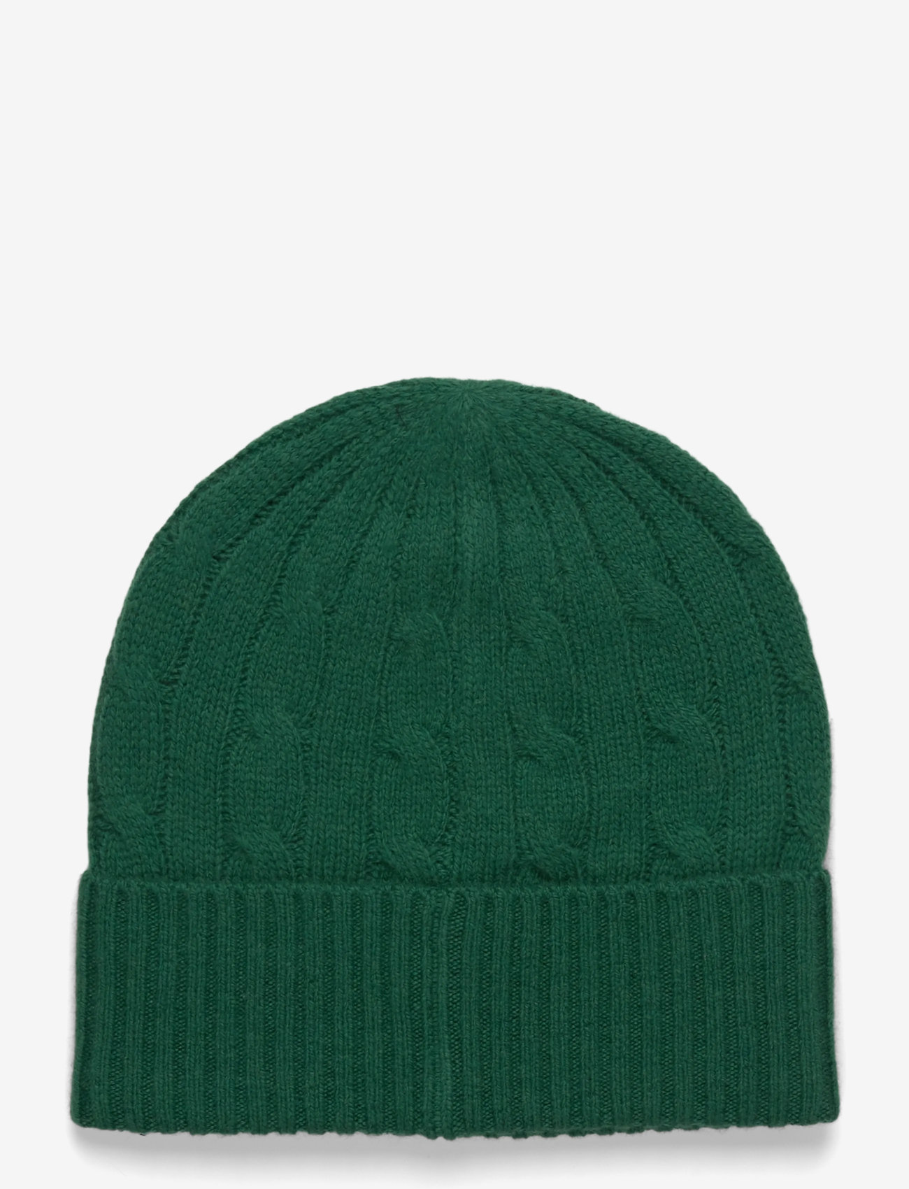 Polo Ralph Lauren - Cable-Knit Wool-Cashmere Beanie - kaschmir - castleton green - 1