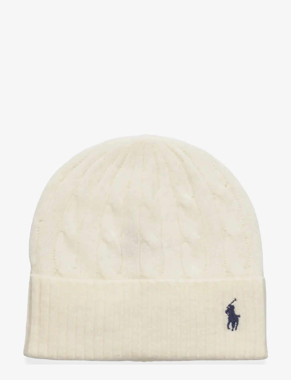 Polo Ralph Lauren - Cable-Knit Wool-Cashmere Beanie - cashmere - cream - 0