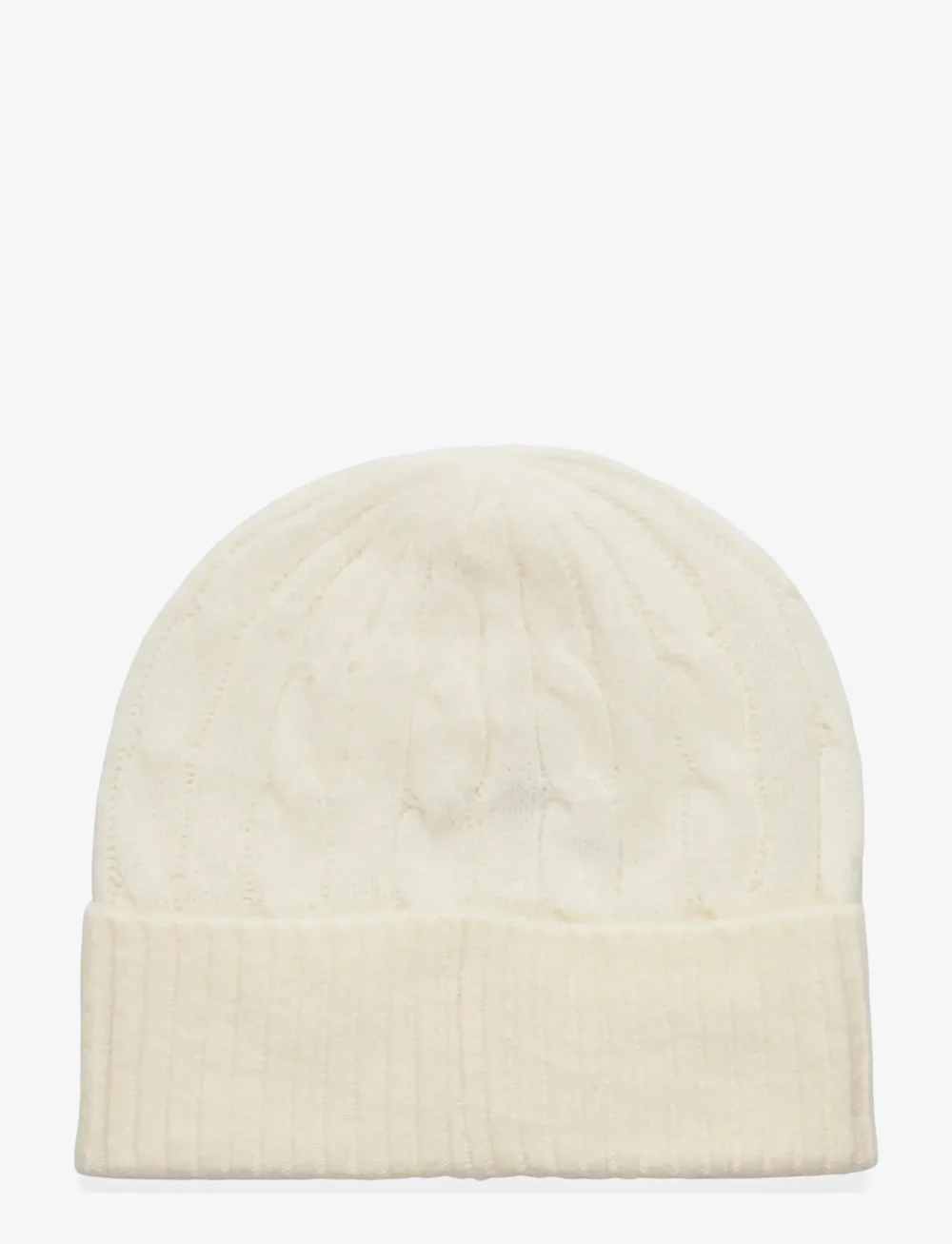 Polo Ralph Lauren - Cable-Knit Wool-Cashmere Beanie - cashmere - cream - 1