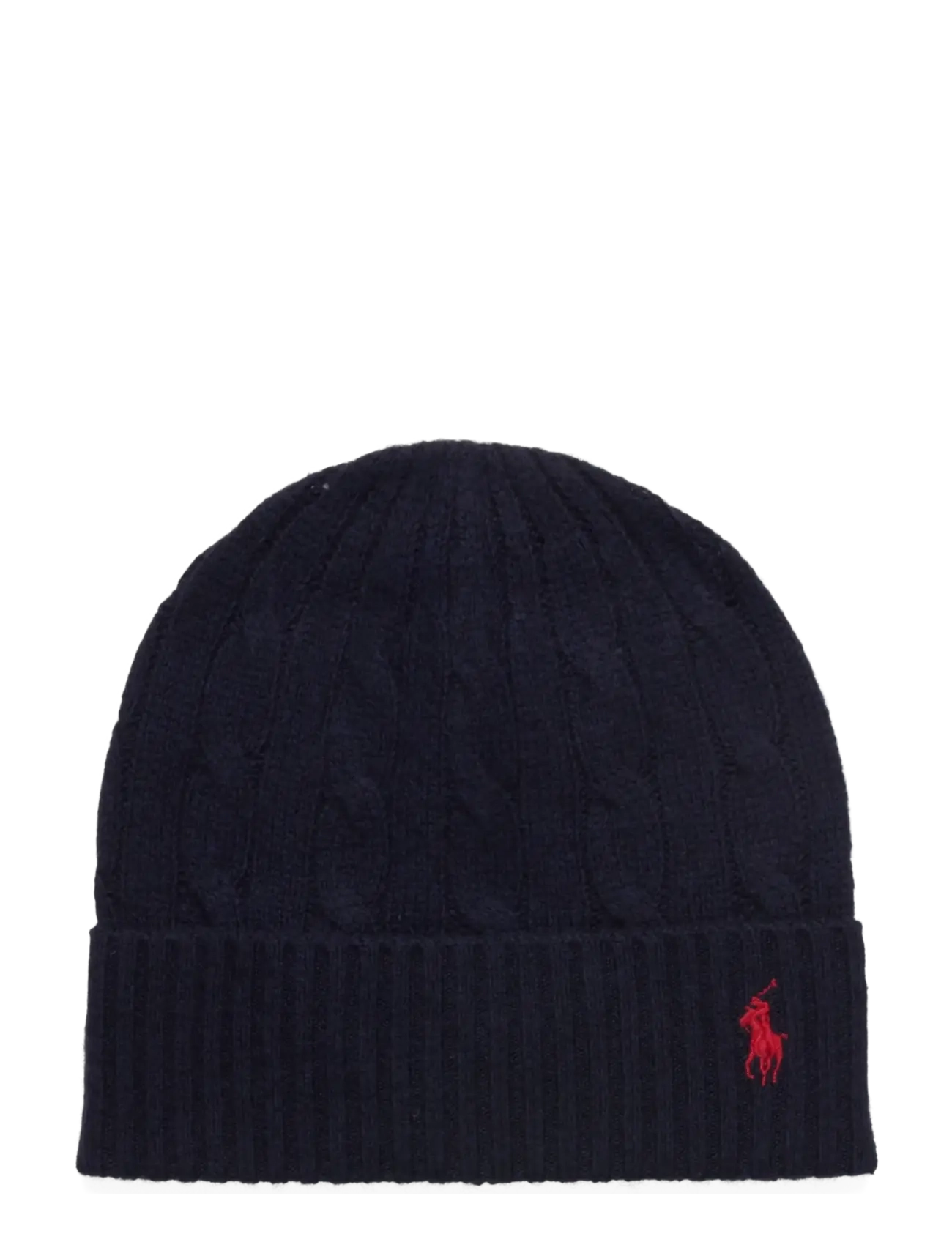 Polo Ralph Lauren WOOL BLEND-WOOL CASHMERE CBL BN - Mützen - HUNTER NAVY / navy