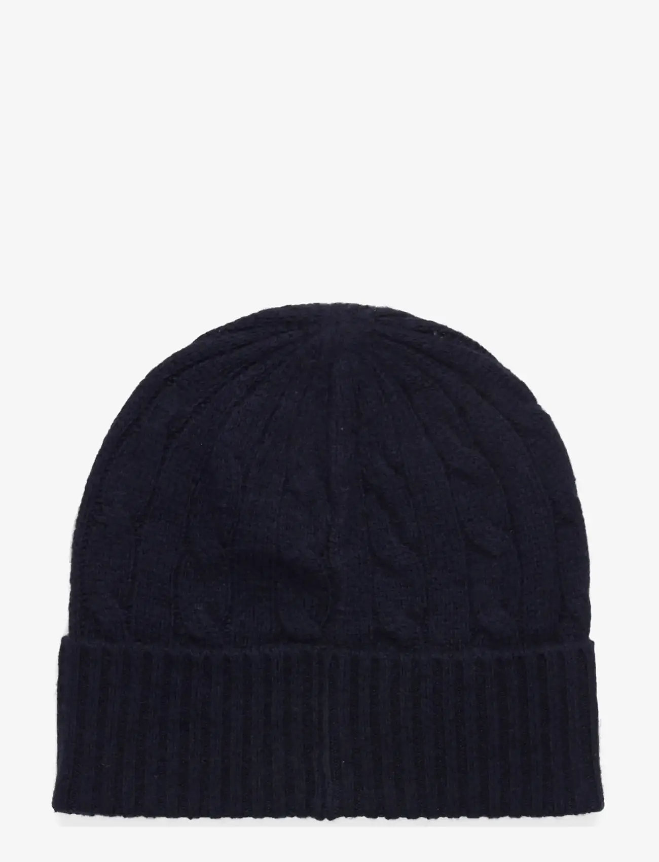 Polo Ralph Lauren - Cable-Knit Wool-Cashmere Beanie - cashmere - hunter navy - 1
