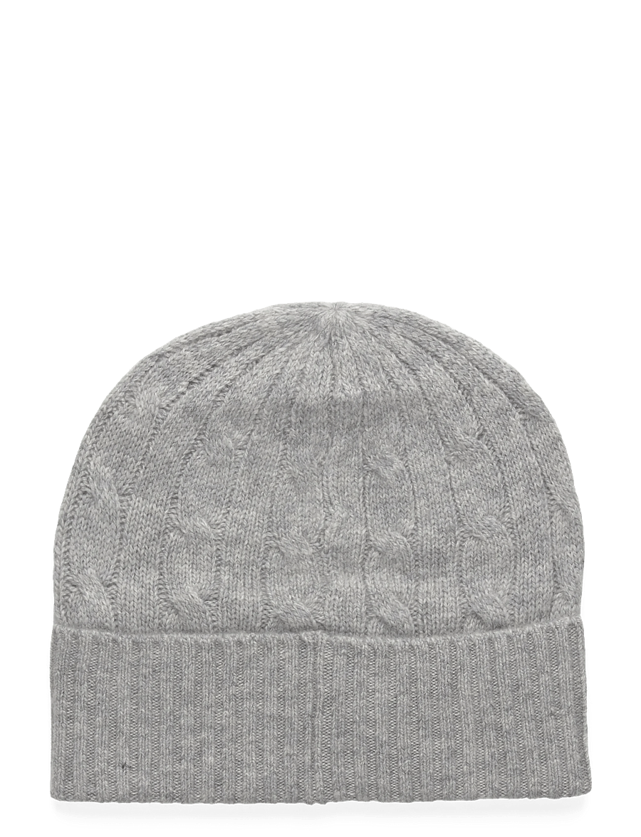 Polo Ralph Lauren - WOOL BLEND-WOOL CASHMERE CBL BN - beanie mütsid - soft grey - 1