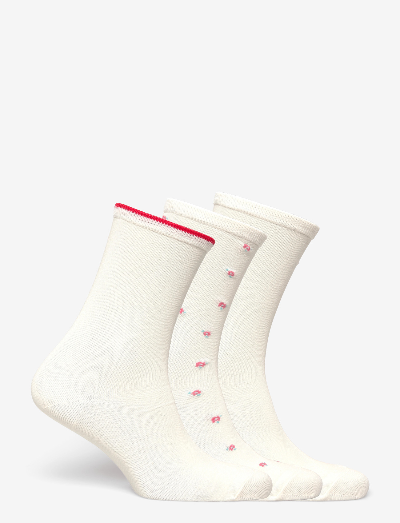 Polo Ralph Lauren - Polo Bear & Floral Crew 3-Sock Gift Set - almindelige strømper - ivory - 1