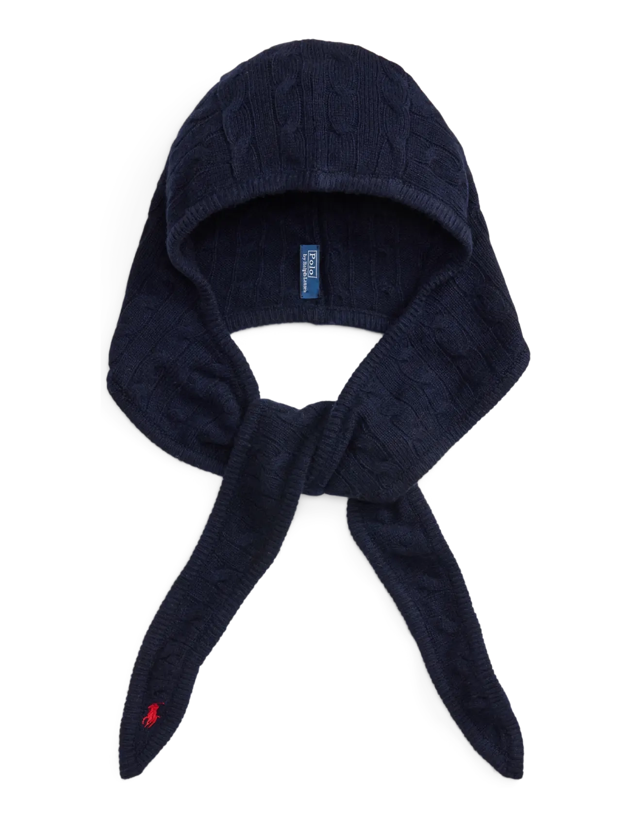 Polo Ralph Lauren - Cable-Knit Wool-Cashmere Wrap Snood - hunter navy - 1