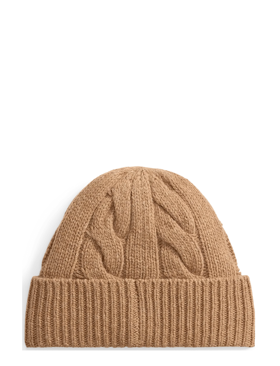 Polo Ralph Lauren - WOOL BLEND-FA26 BEAR BEANIE - mützen - classic camel - 1