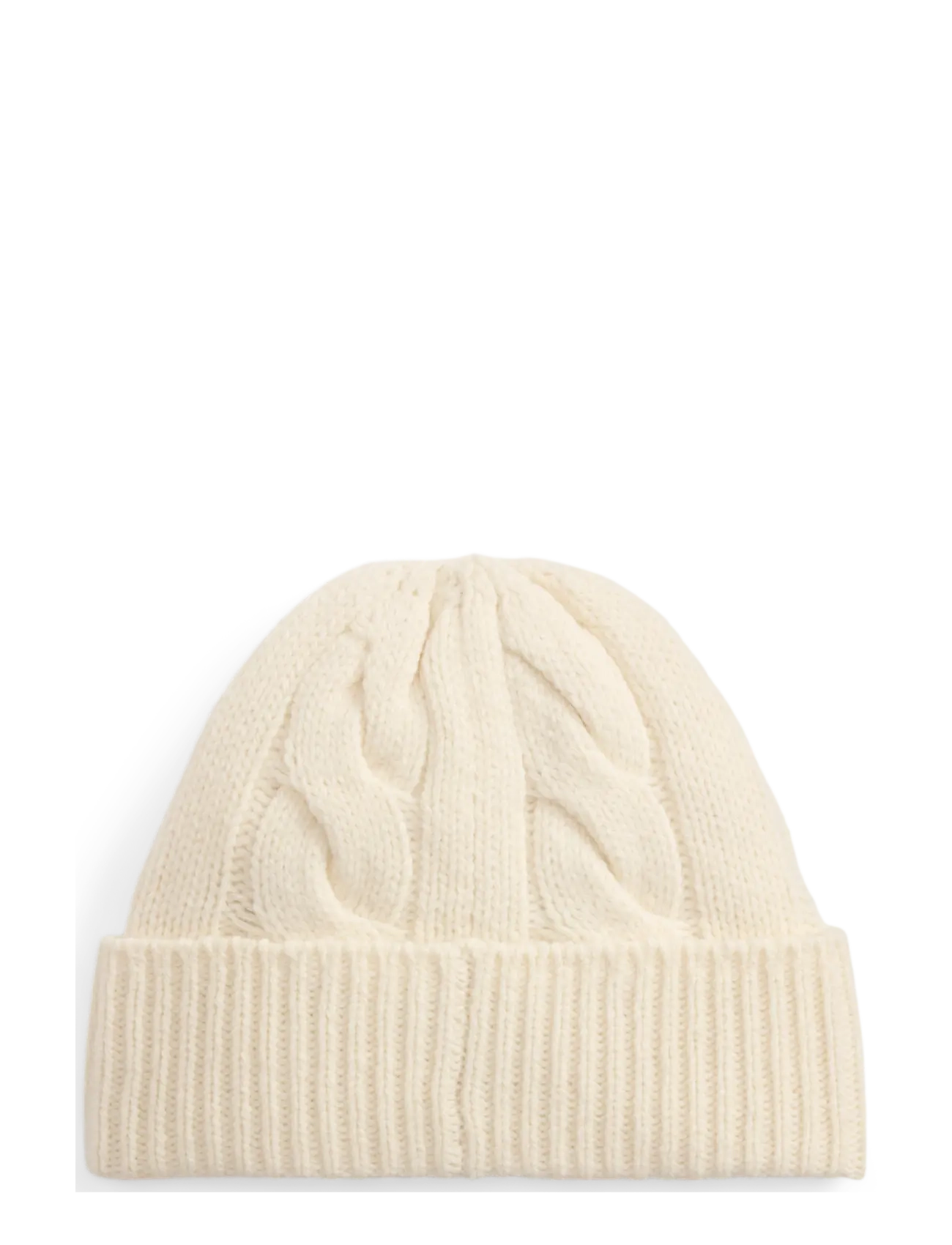 Polo Ralph Lauren - WOOL BLEND-FA26 BEAR BEANIE - beanies - cream - 1