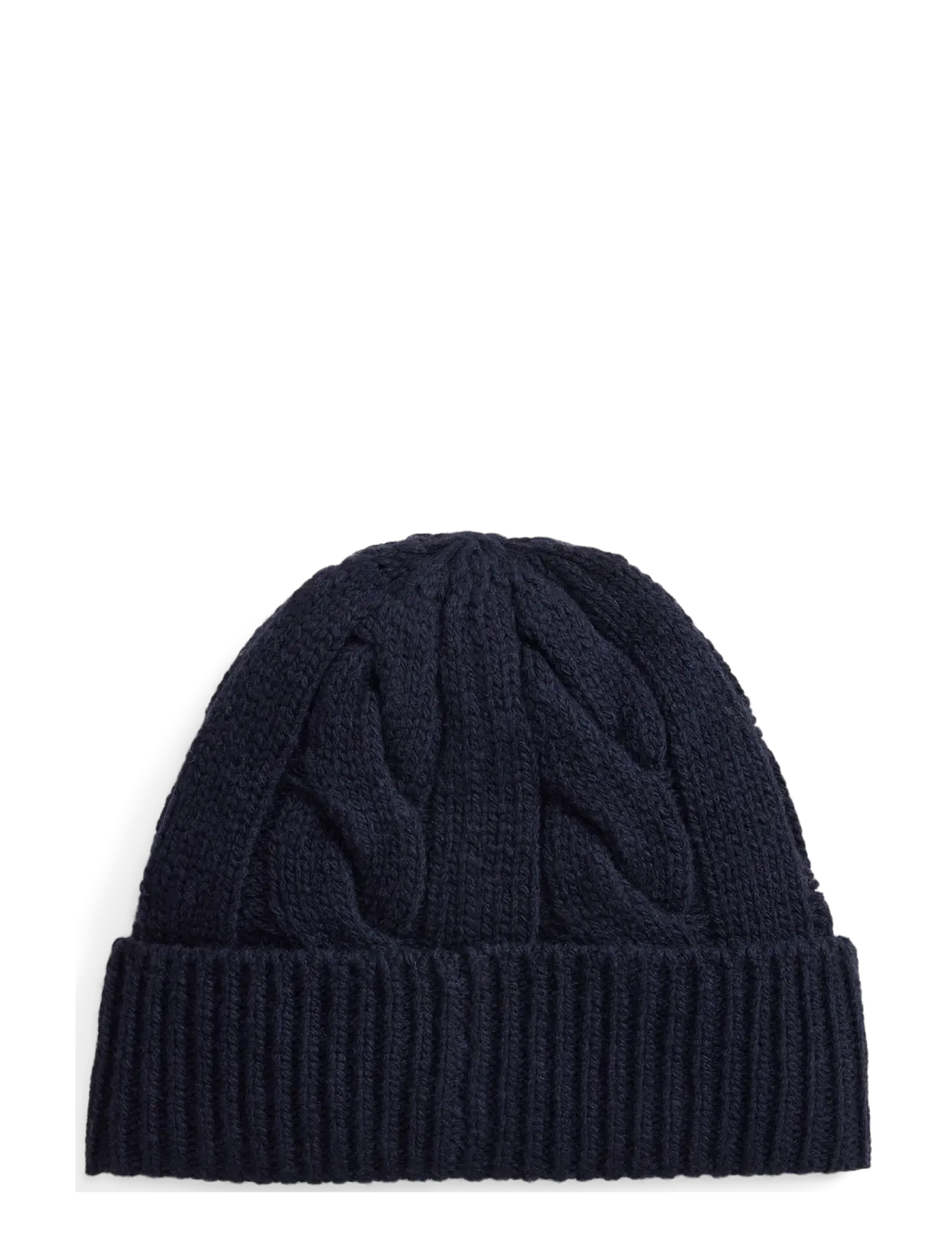 Polo Ralph Lauren - Polo Bear Cable Wool-Blend Beanie - mützen - navy - 1