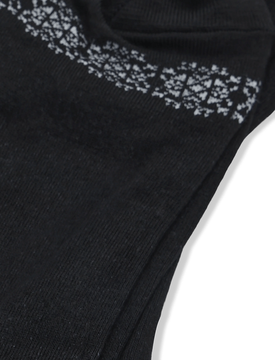 Polo Ralph Lauren - Logo Snowflake Crew Socks - klassikalised sokid - black - 2
