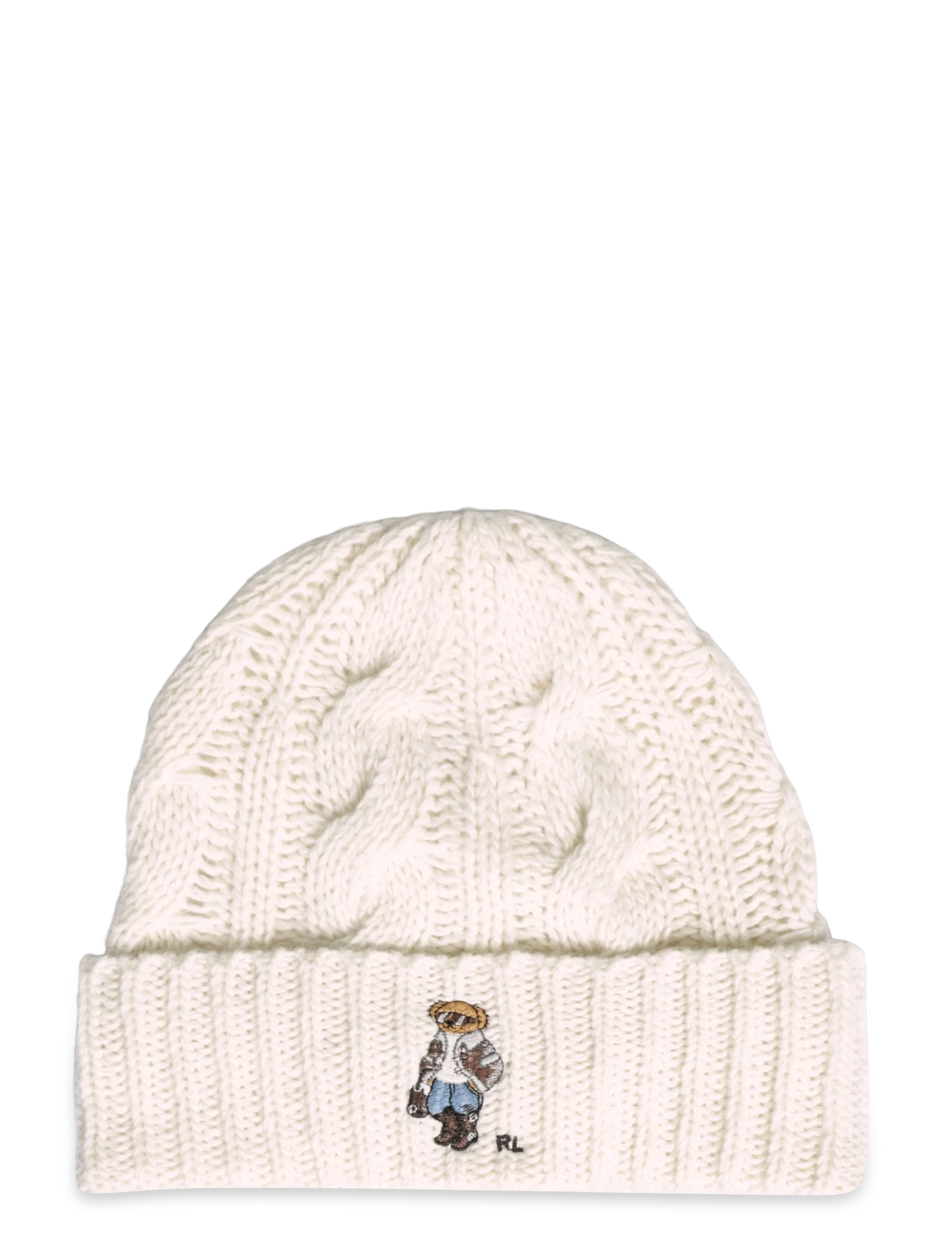 Polo Ralph Lauren WOOL-WINTER BEAR-HAT - Neuheiten - CREAM / cream