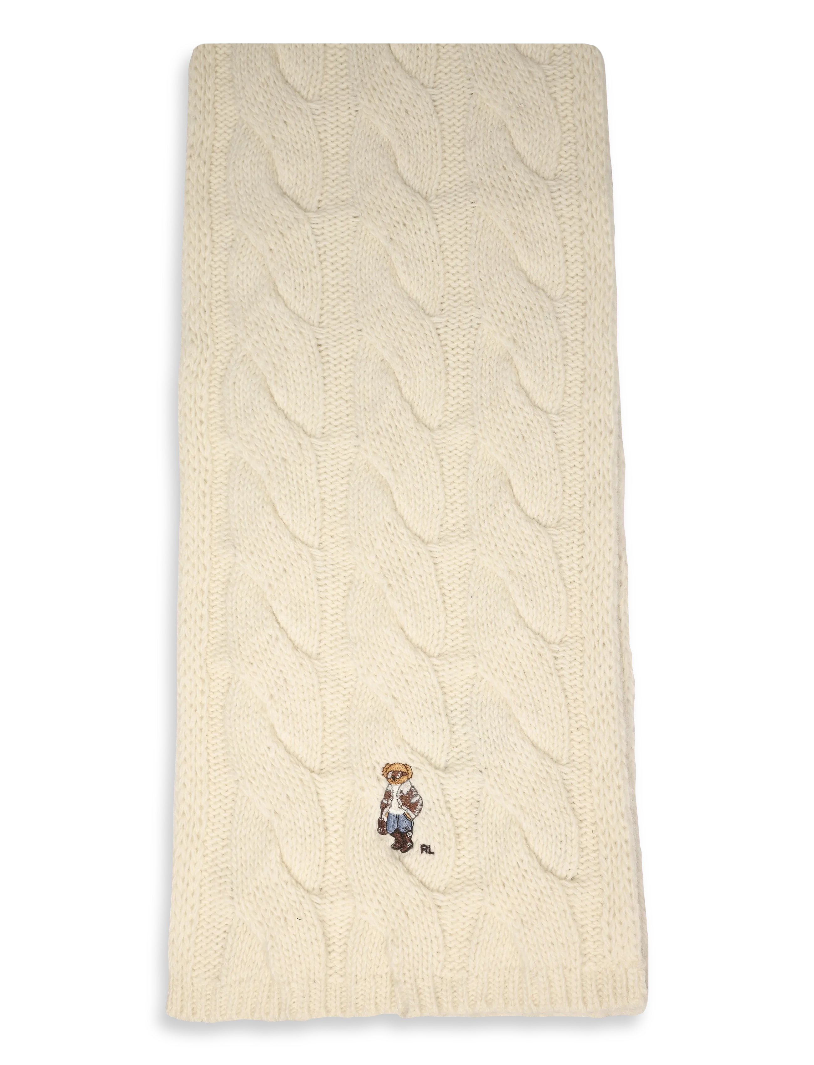 Polo Ralph Lauren WOOL-WINTER BEAR-SCF-WRA - Ralph Lauren - CREAM / cream