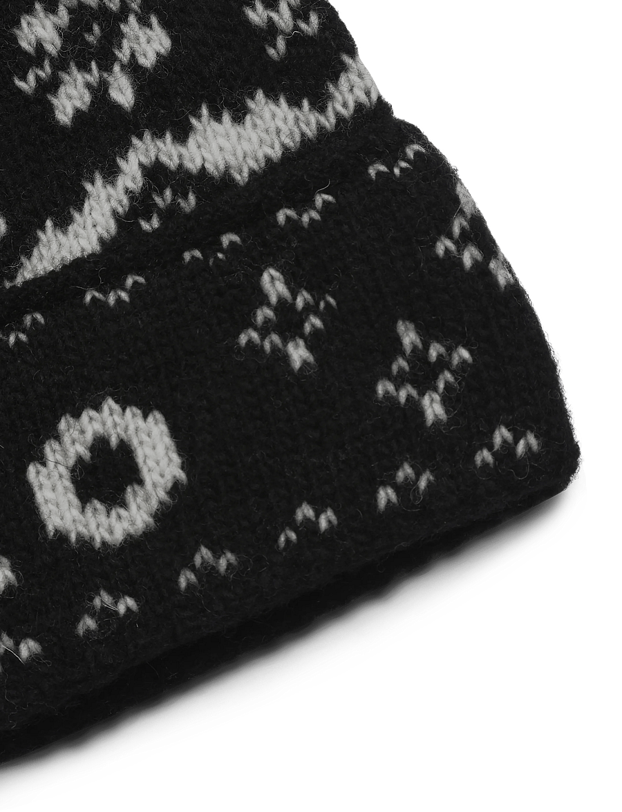 Polo Ralph Lauren - WOOL-LOGO HOLIDAY-HAT - huer - black - 2