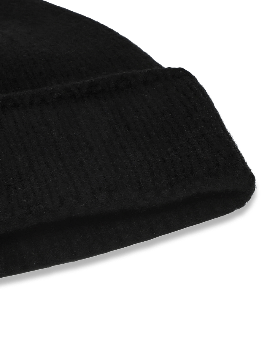 Polo Ralph Lauren - WOOL-HOLIDAY BEAR-HAT - kootud mütsid - black - 2