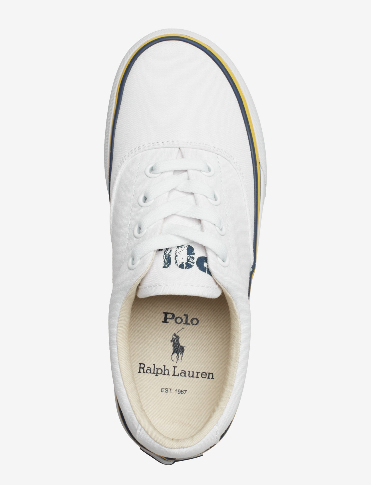 Polo Ralph Lauren - Logo Cotton Canvas Sneaker - konfirmation - white - 3