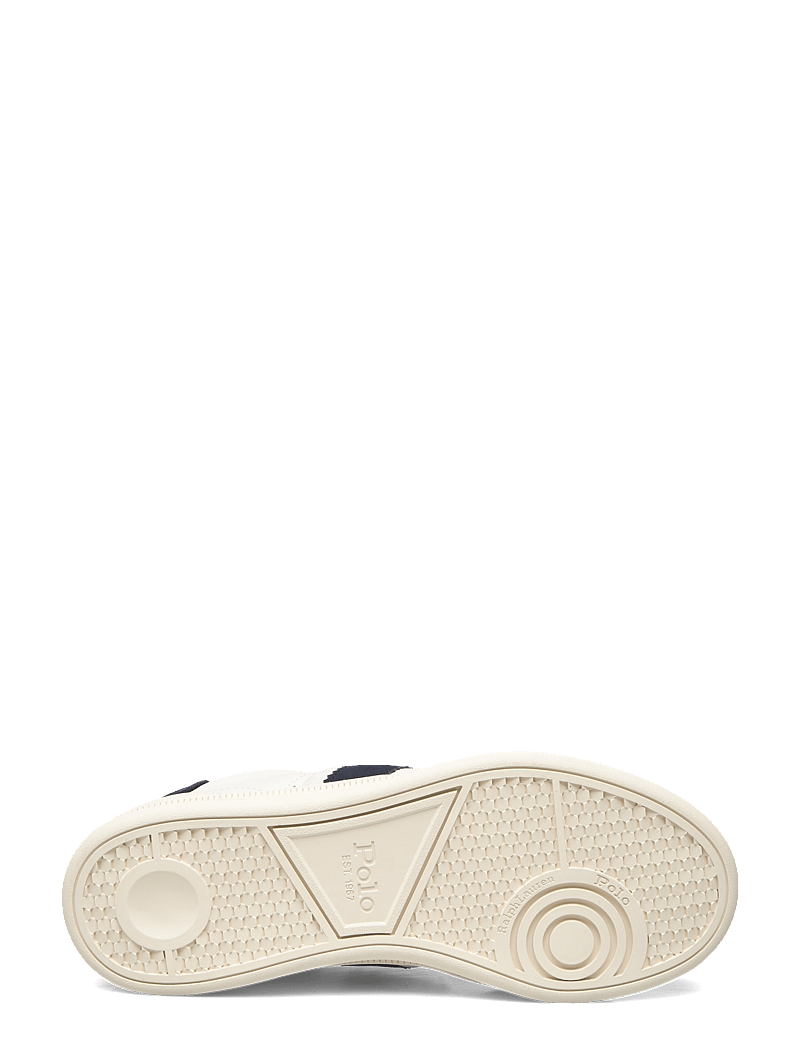 Polo Ralph Lauren - Heritage Aera Leather-Suede Sneaker - low top sneakers - bianco/navy - 4