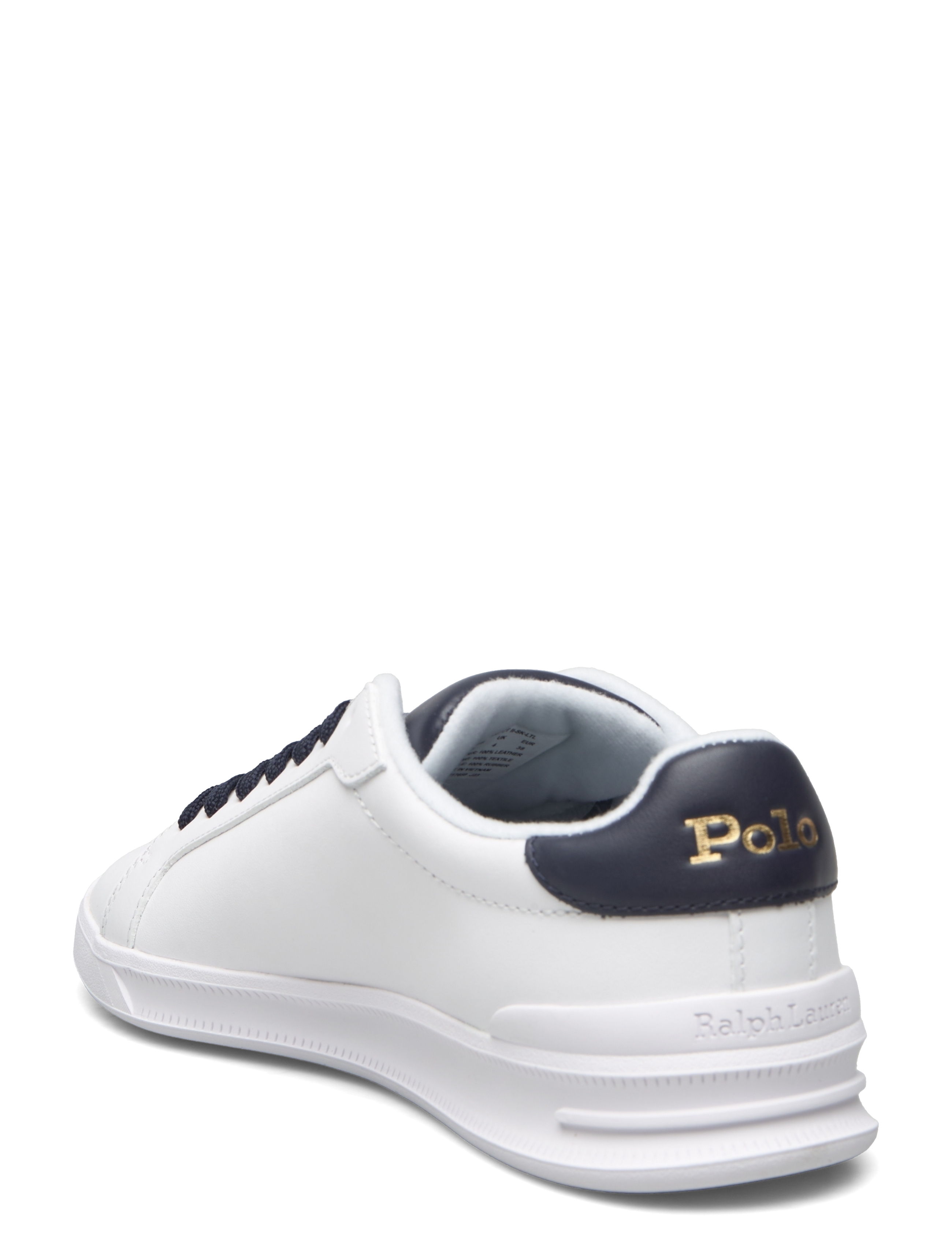 Polo Ralph Lauren - NAPPA LEATHER-HRT CT II-SK-LTL - confirmation - white/navy - 2