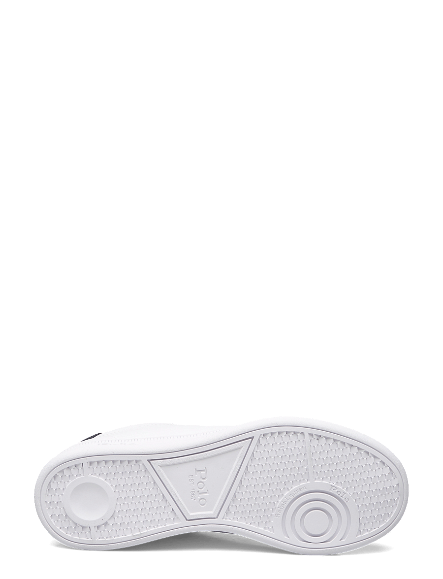 Polo Ralph Lauren - NAPPA LEATHER-HRT CT II-SK-LTL - konfirmation - white/navy - 4